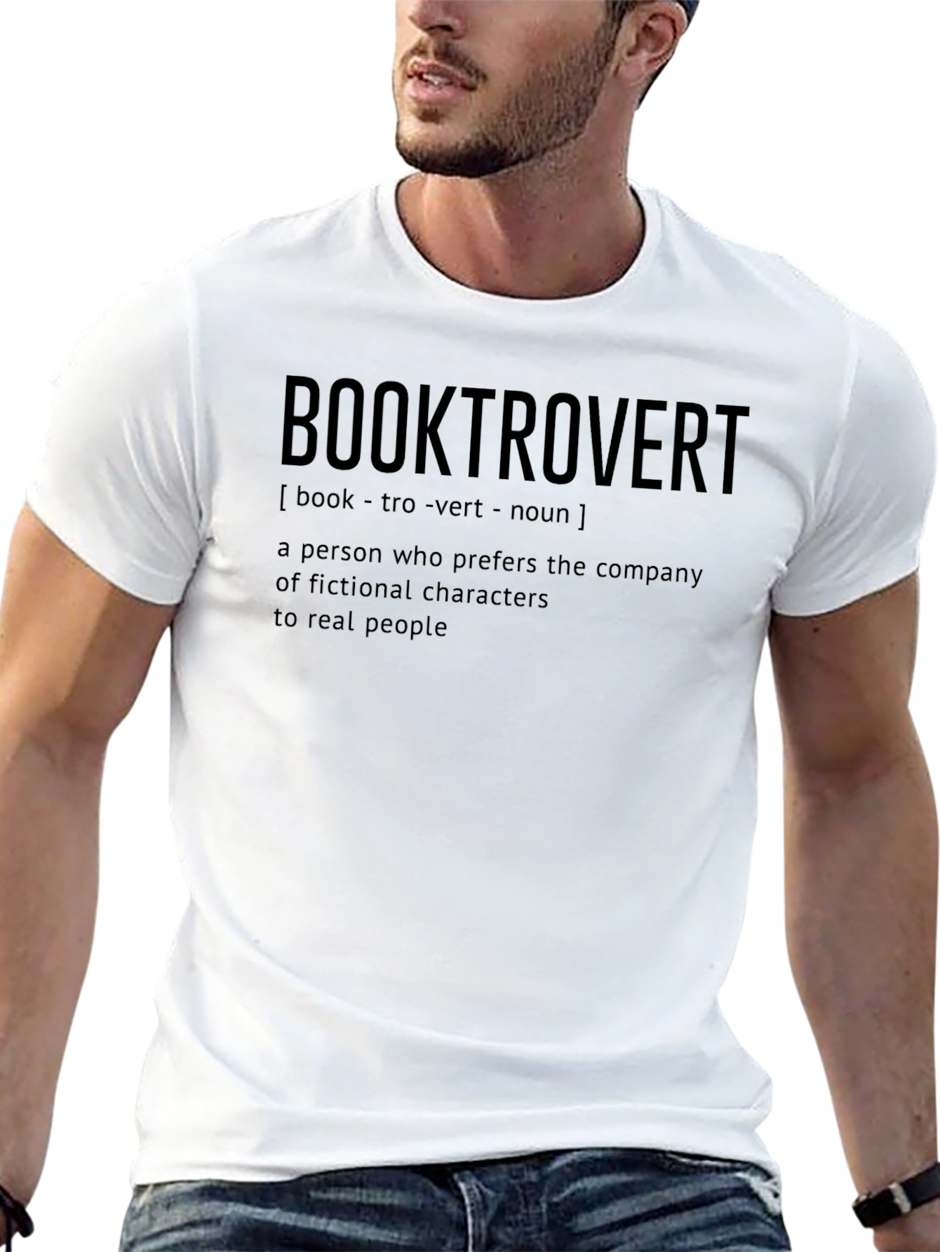Booktrovert Definition T-Shirt