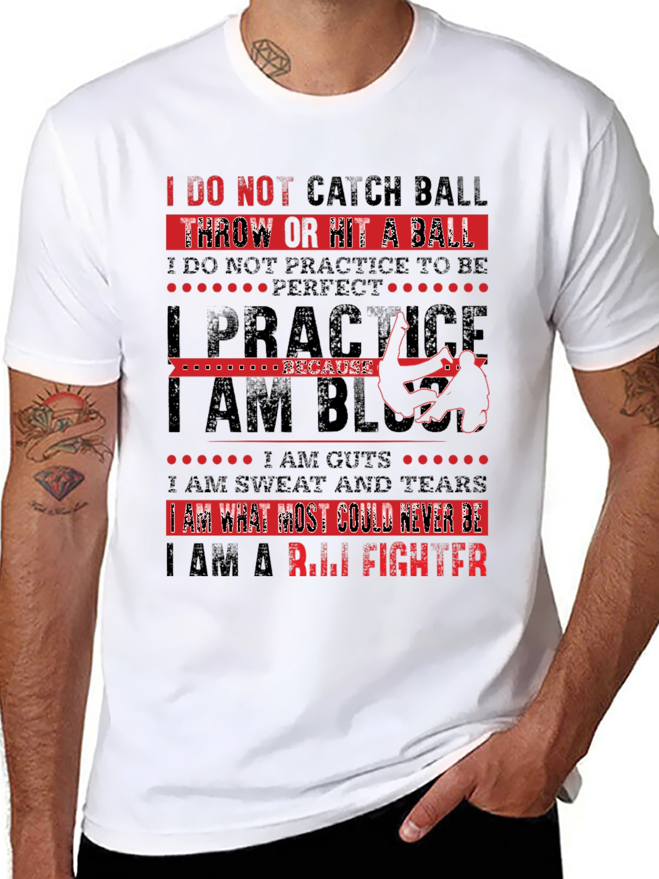 RILI Fighter T-Shirt: Unmatched Dedication & Strength