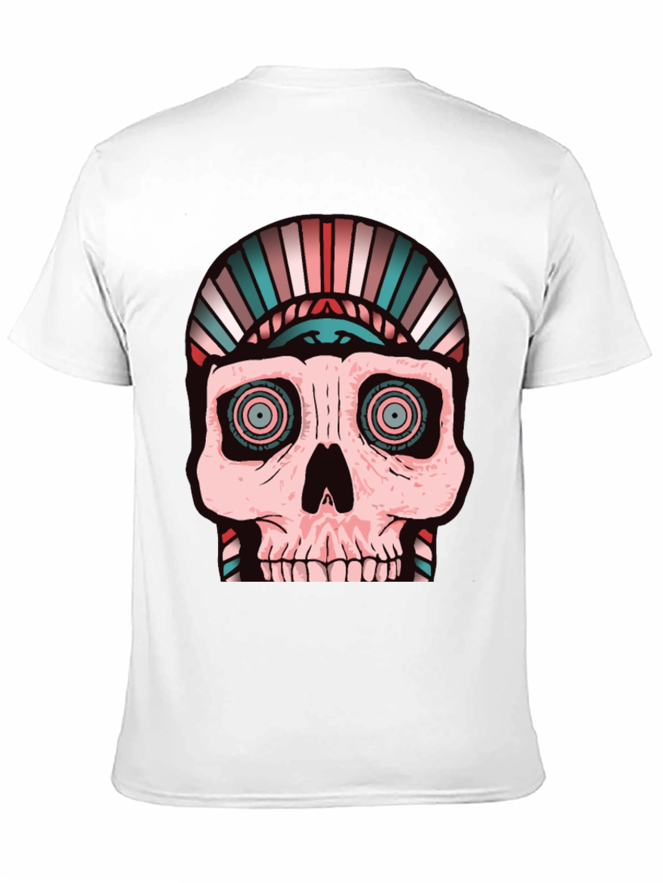 Skull Graphic Tee - Black