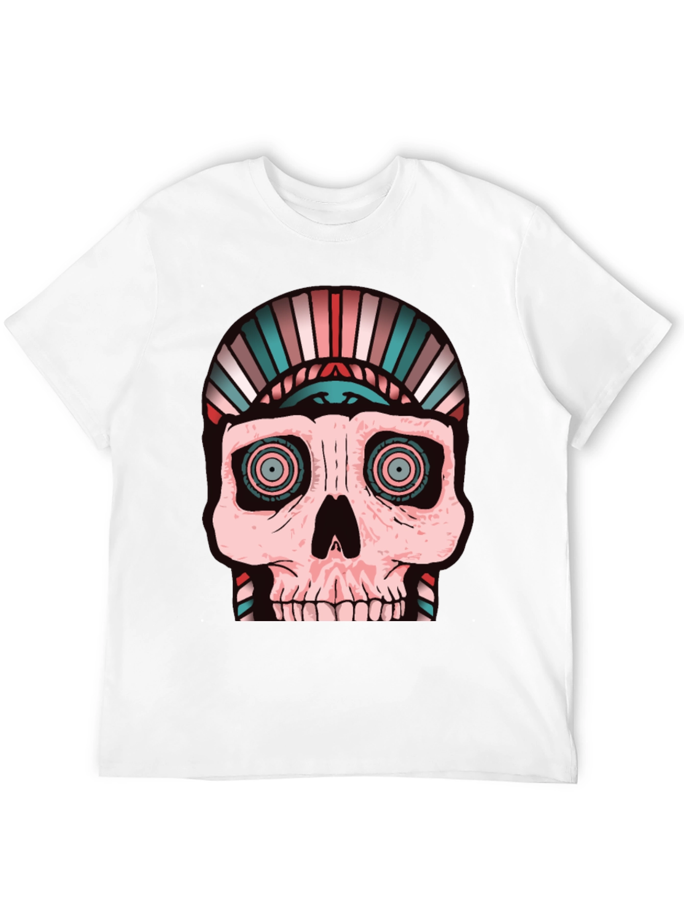 Skull Graphic Tee - Black