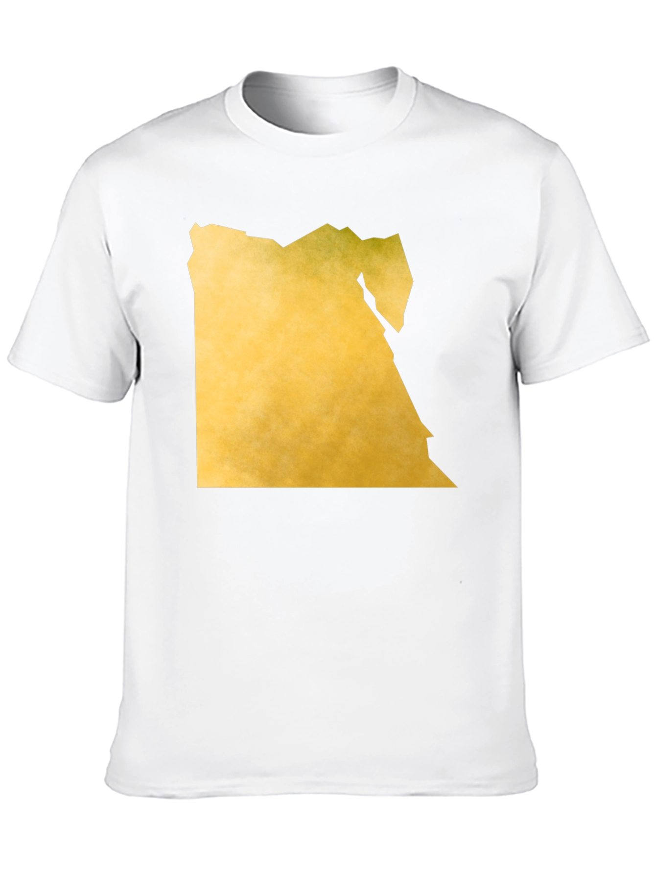 Egypt Map Tee - Black Graphic T-Shirt