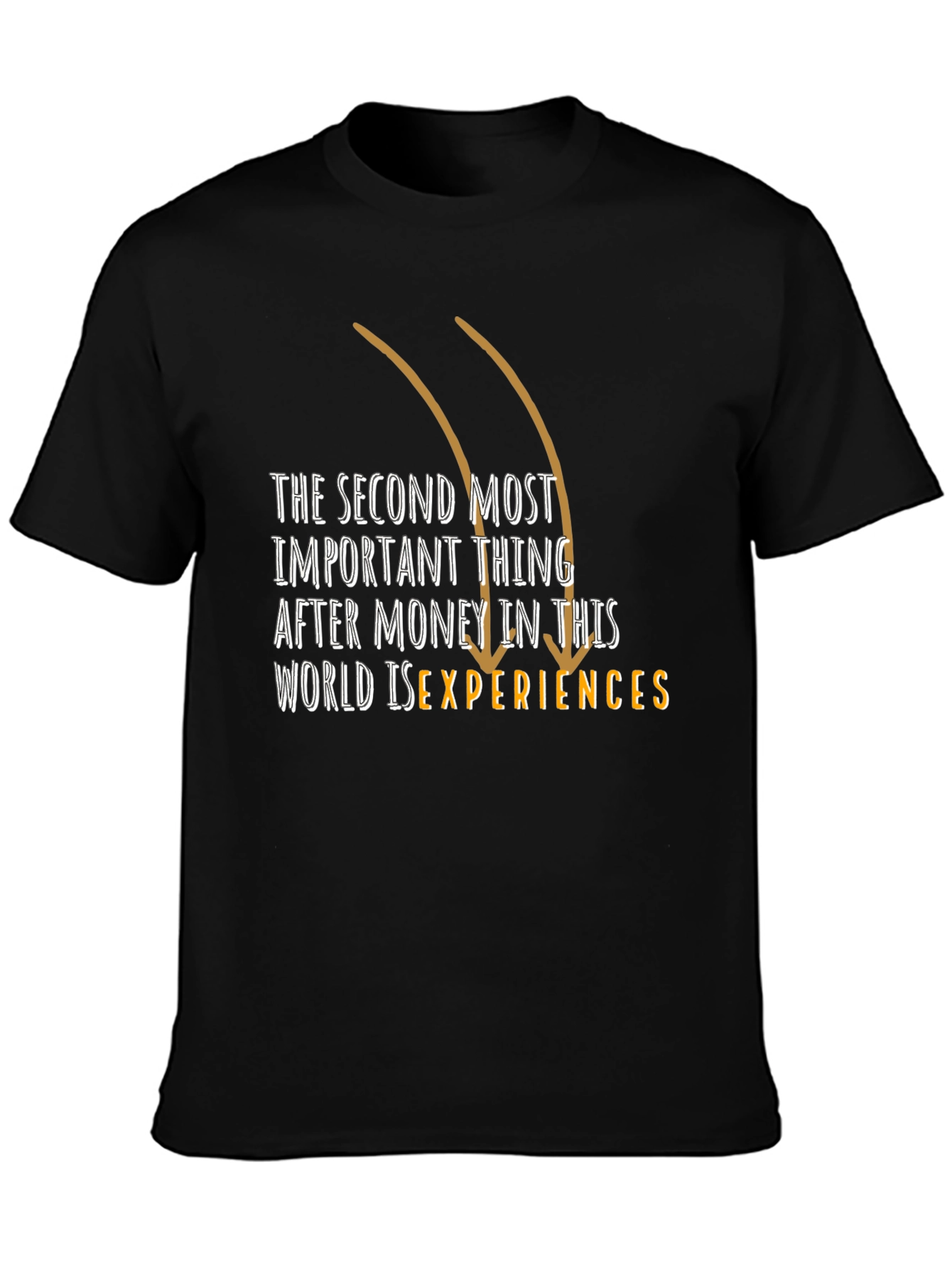 Experiences Tee: The Second Most Important Thing