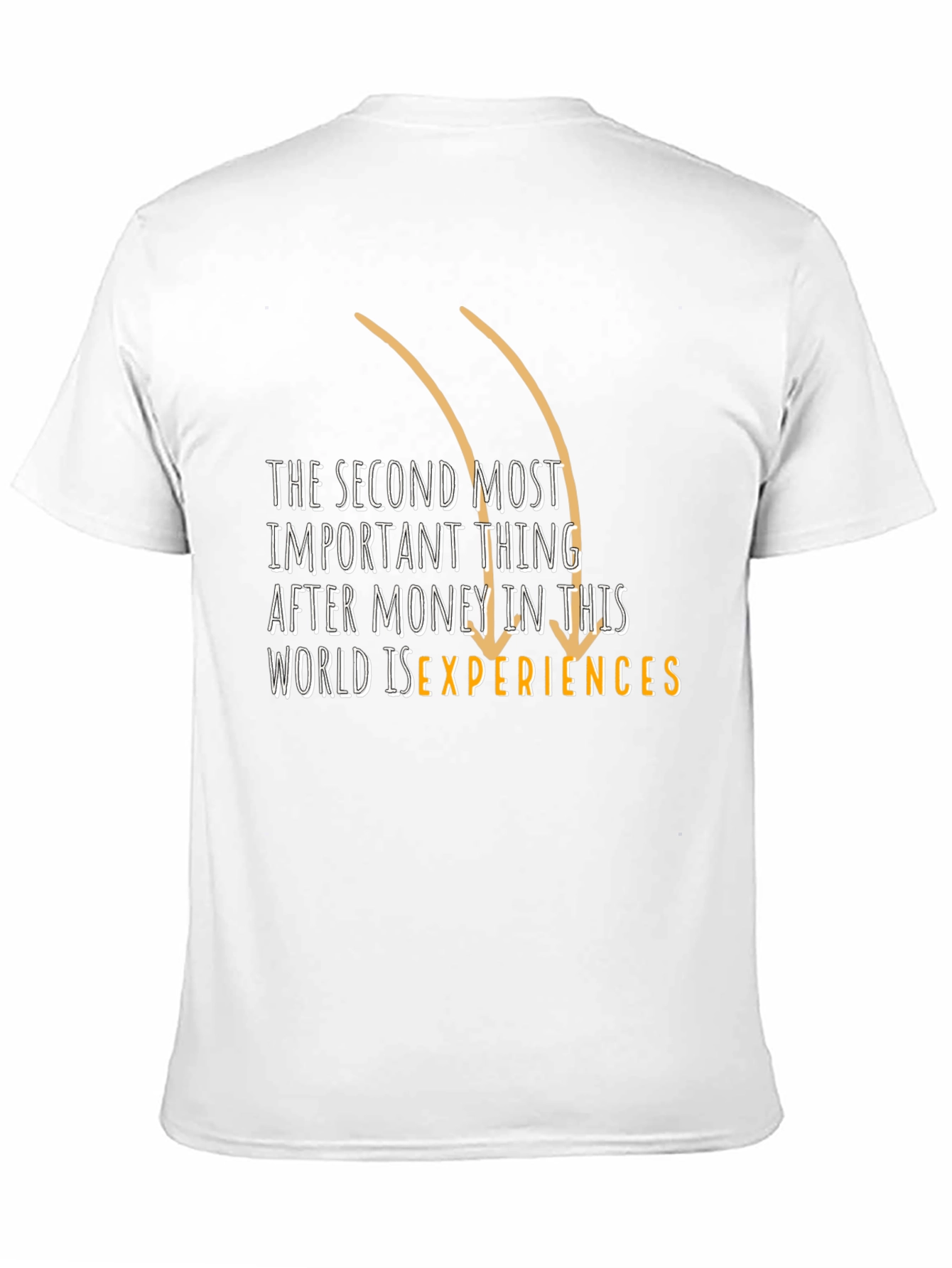 Experiences Tee: The Second Most Important Thing