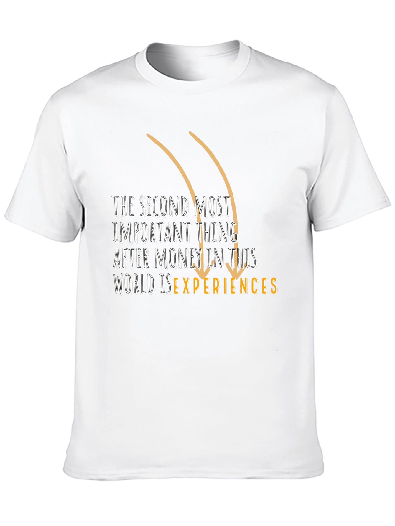 Experiences Tee: The Second Most Important Thing