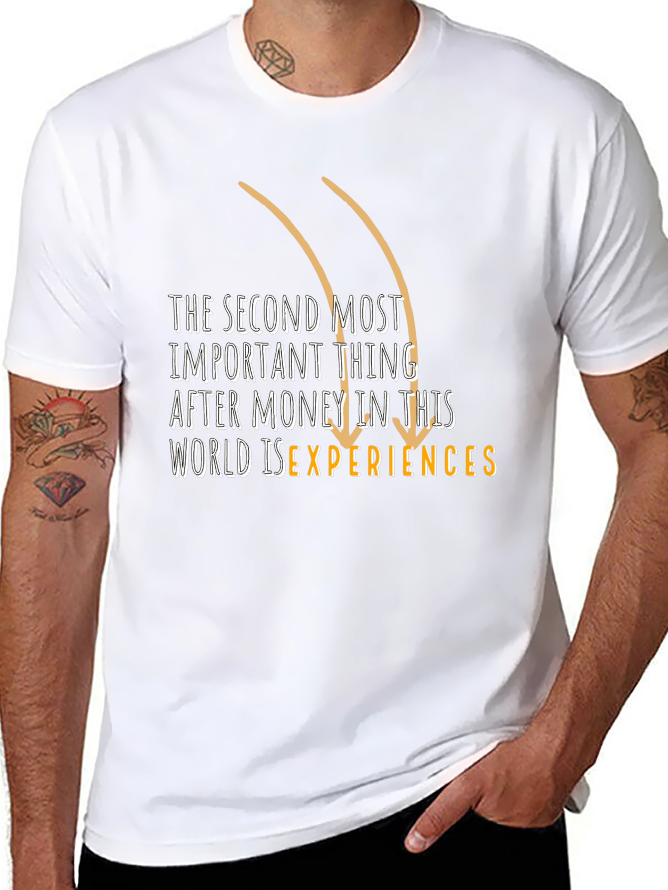 Experiences Tee: The Second Most Important Thing