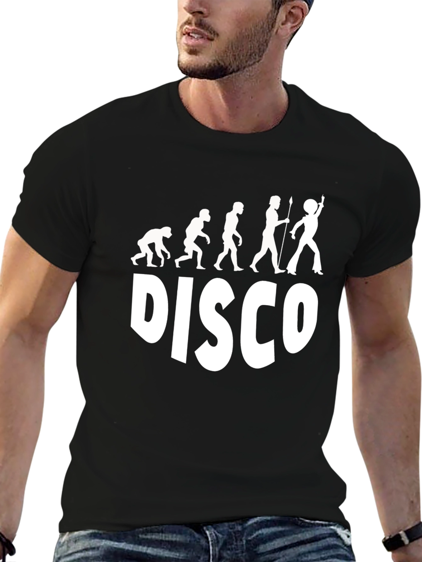 Disco Evolution T-Shirt - Funny Party Tee