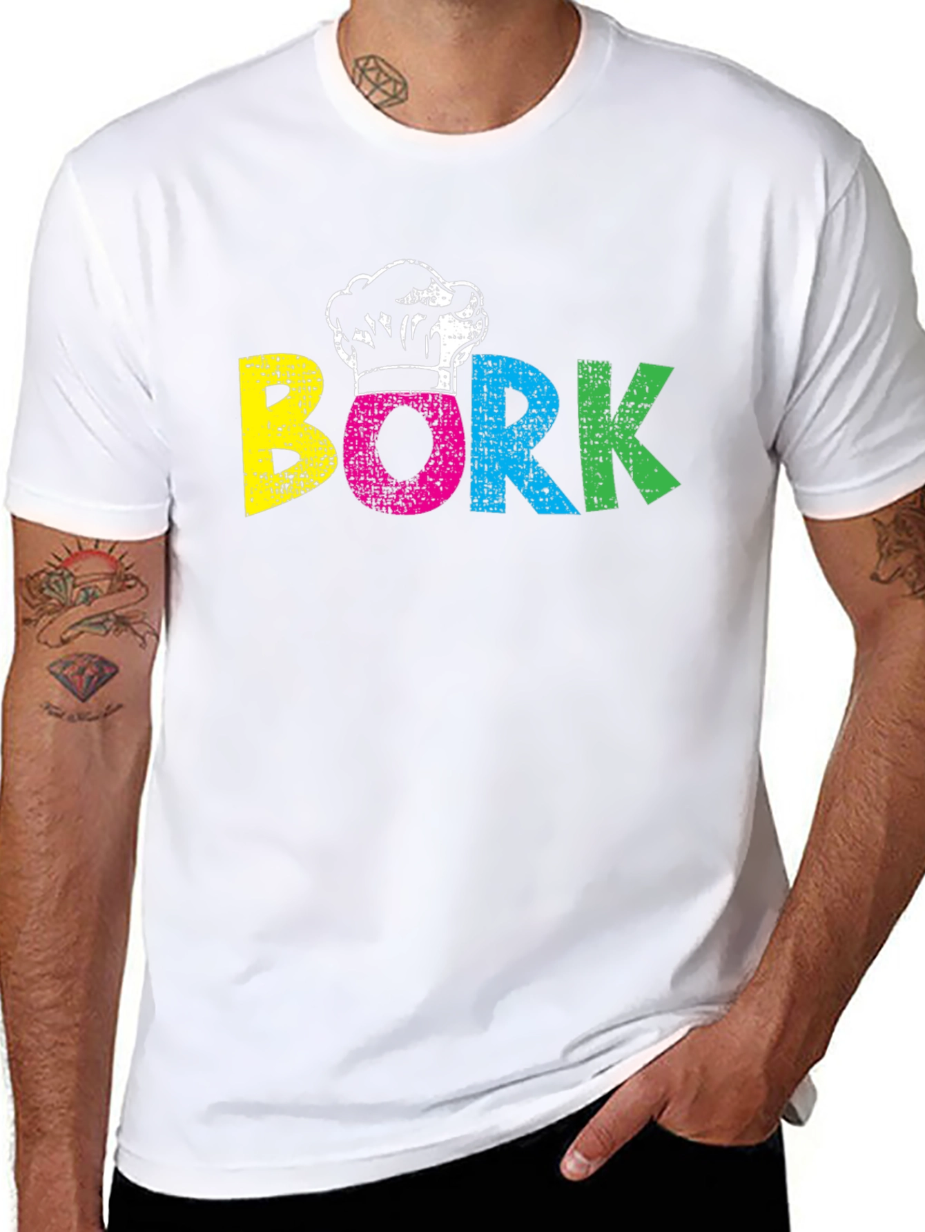 BORK Chef Hat Graphic T-Shirt