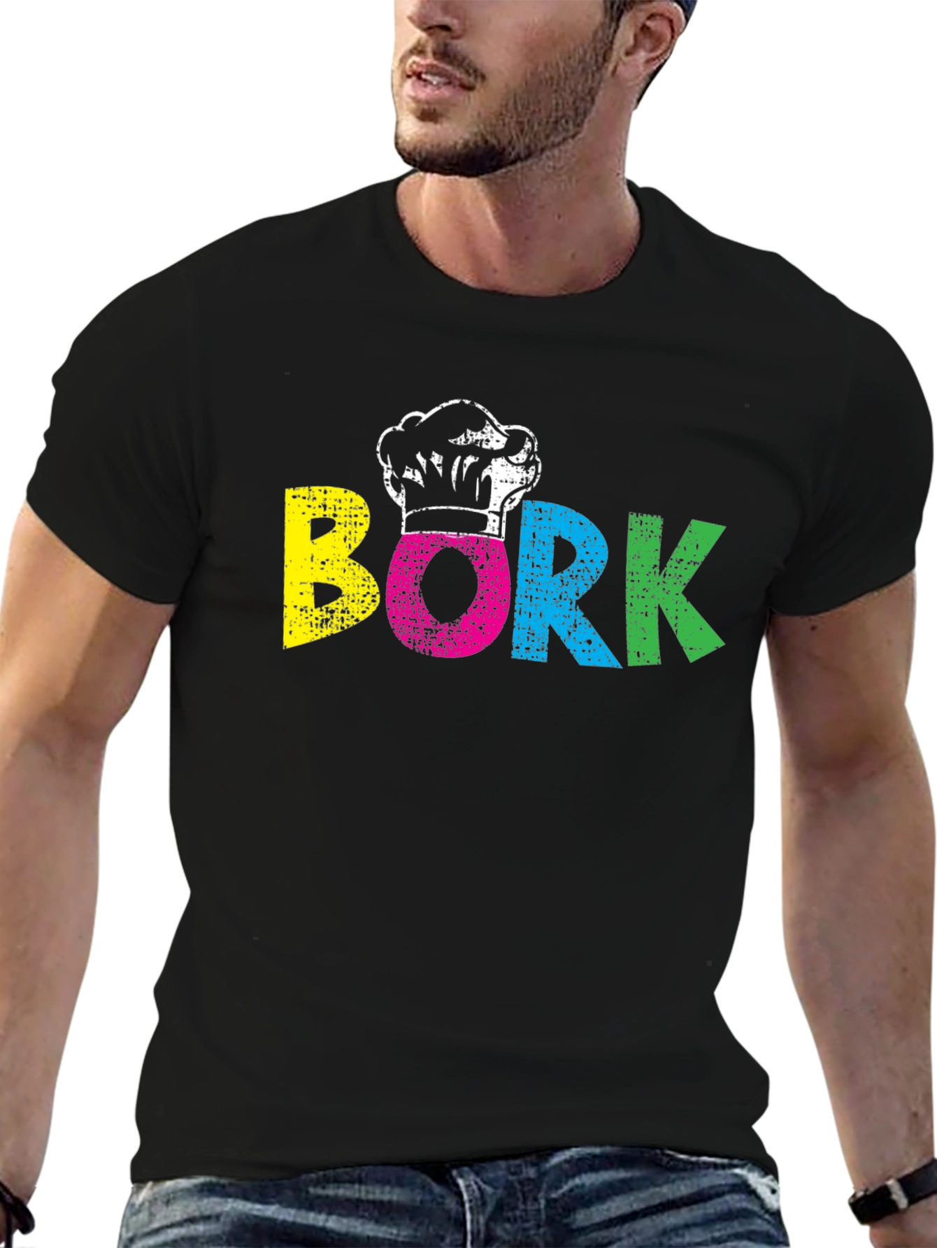 BORK Chef Hat Graphic T-Shirt