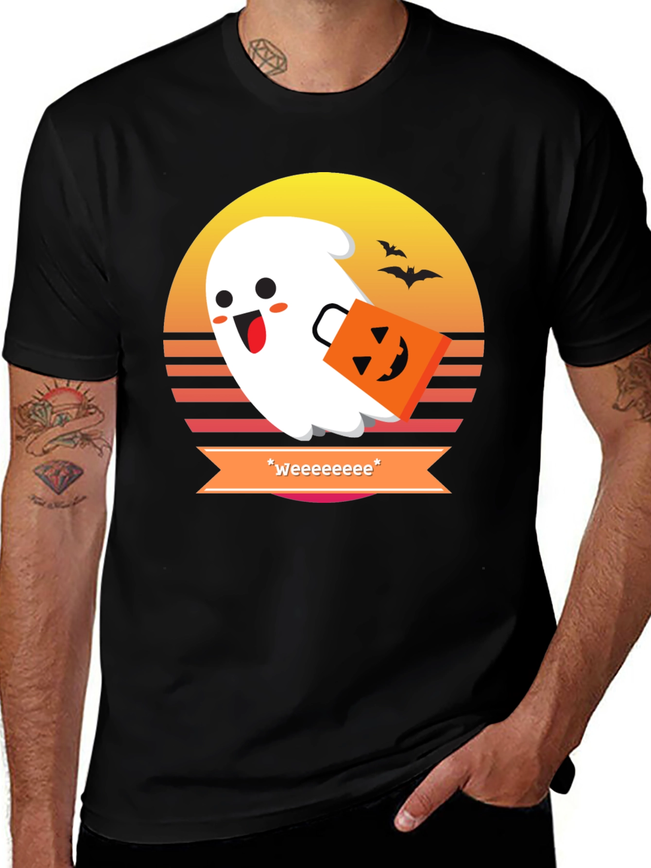 Cute Halloween Ghost T-Shirt