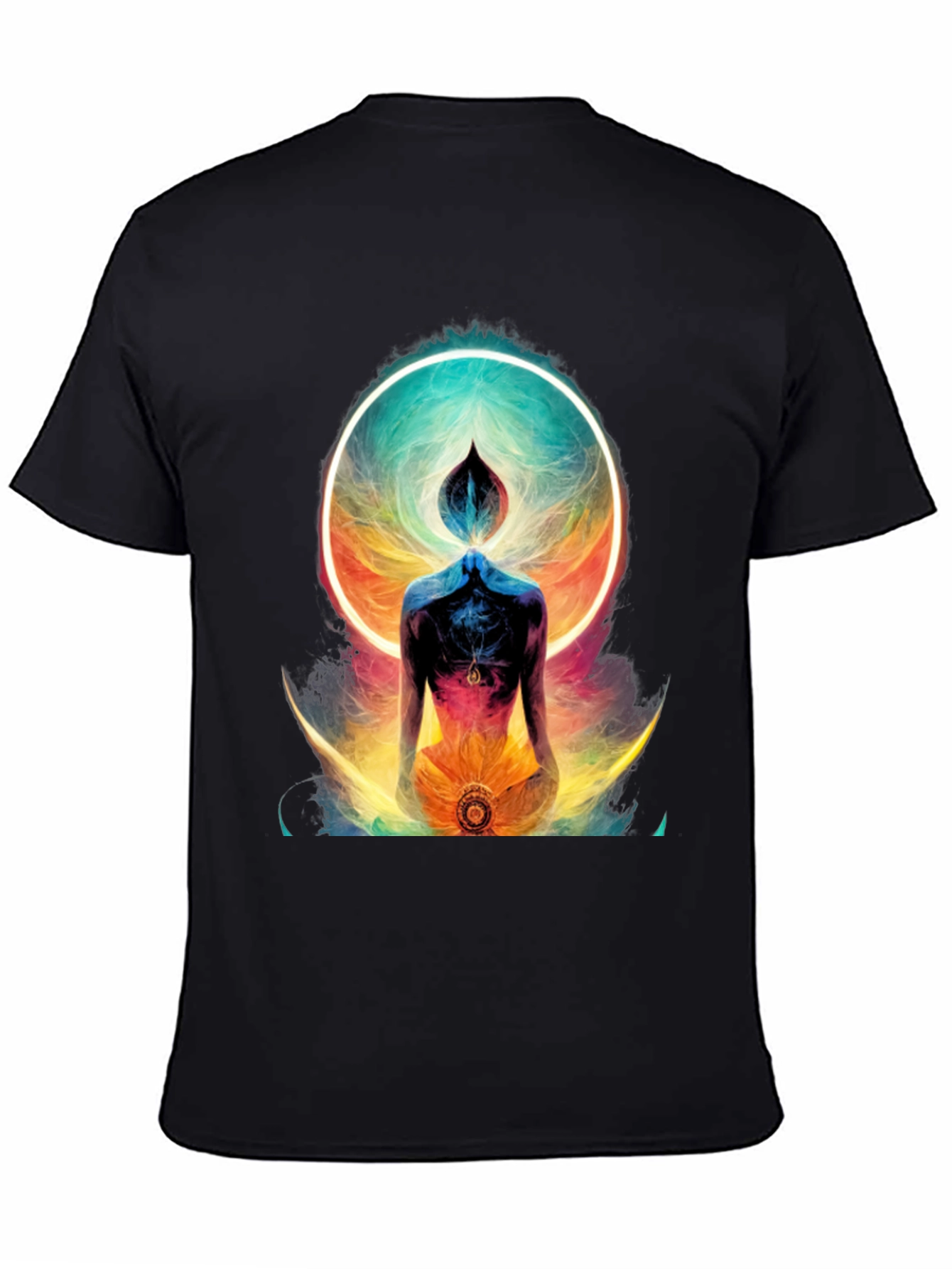 Mystic Aura Graphic Tee - Black