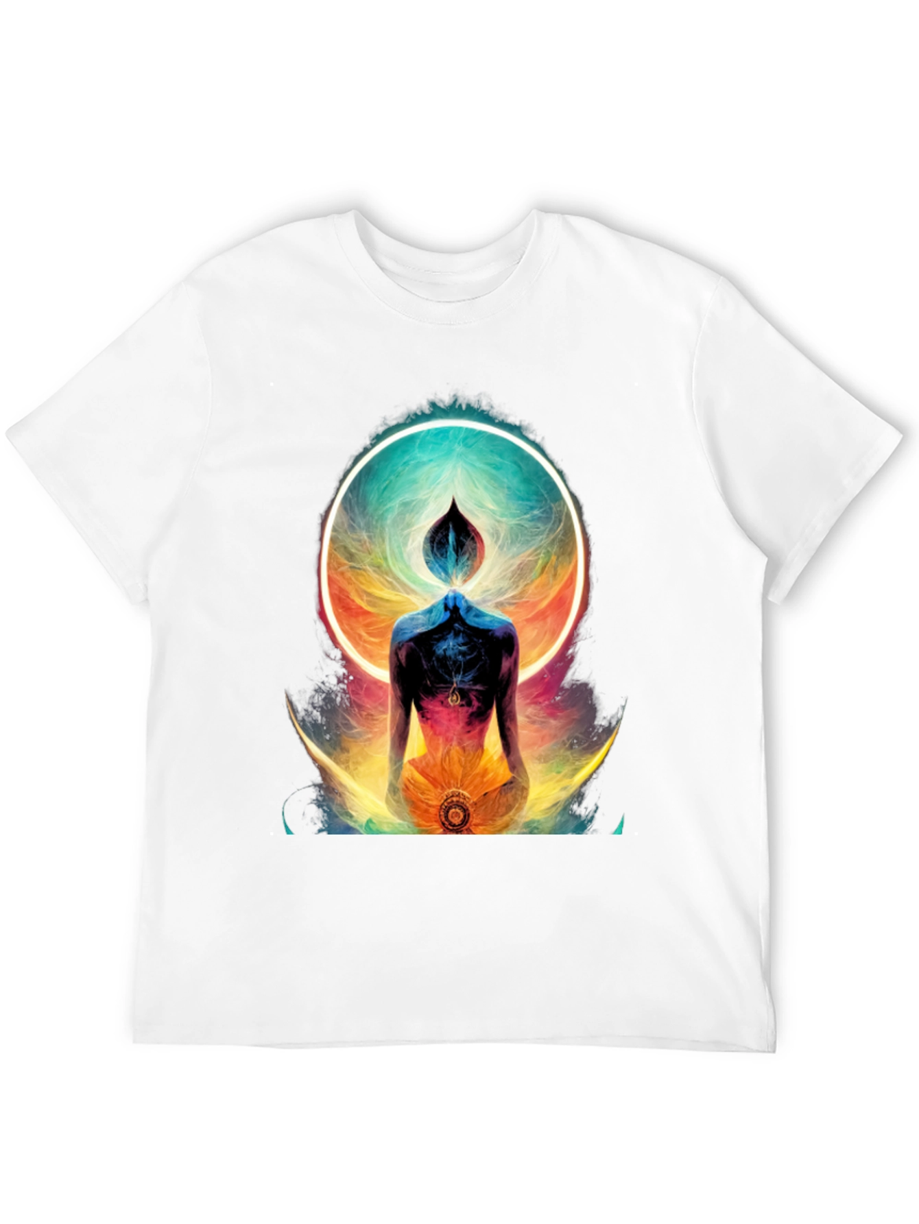 Mystic Aura Graphic Tee - Black