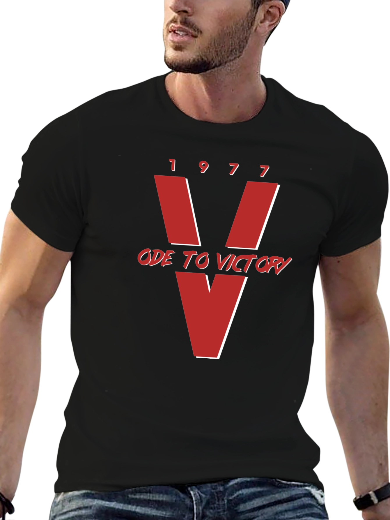 1977 Ode to Victory T-Shirt - Retro Style