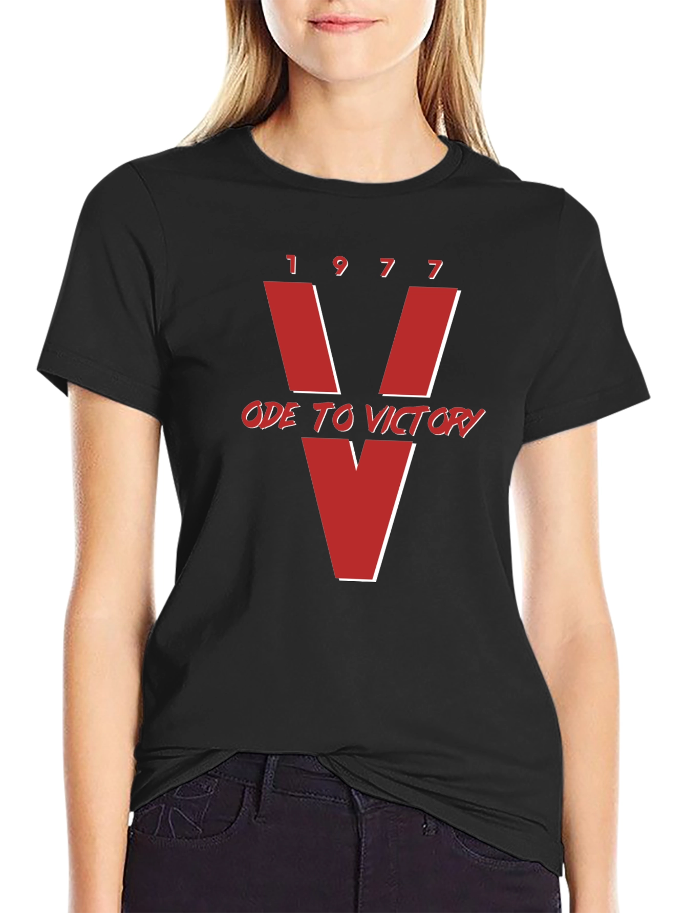 1977 Ode to Victory T-Shirt - Retro Style