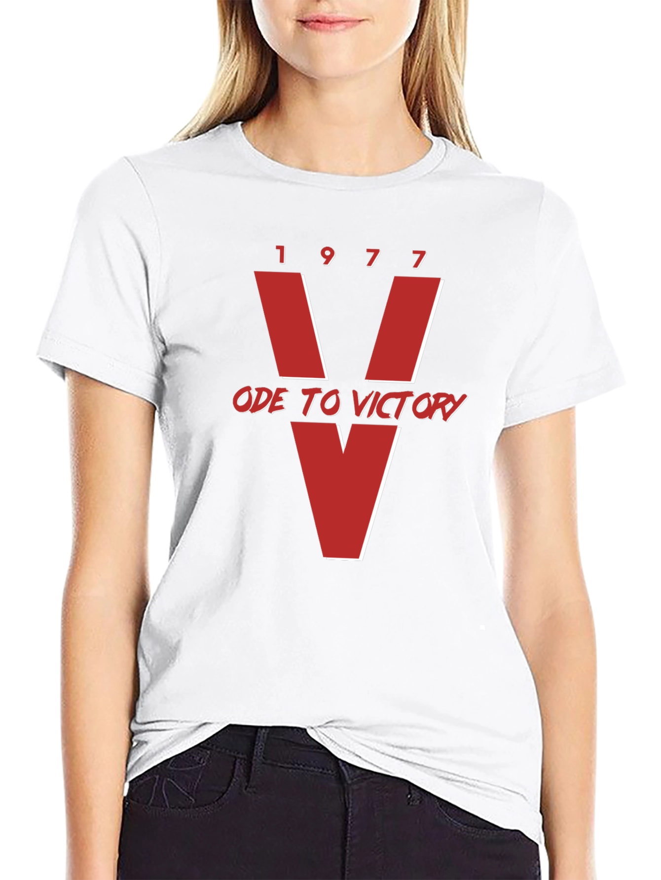 1977 Ode to Victory T-Shirt - Retro Style