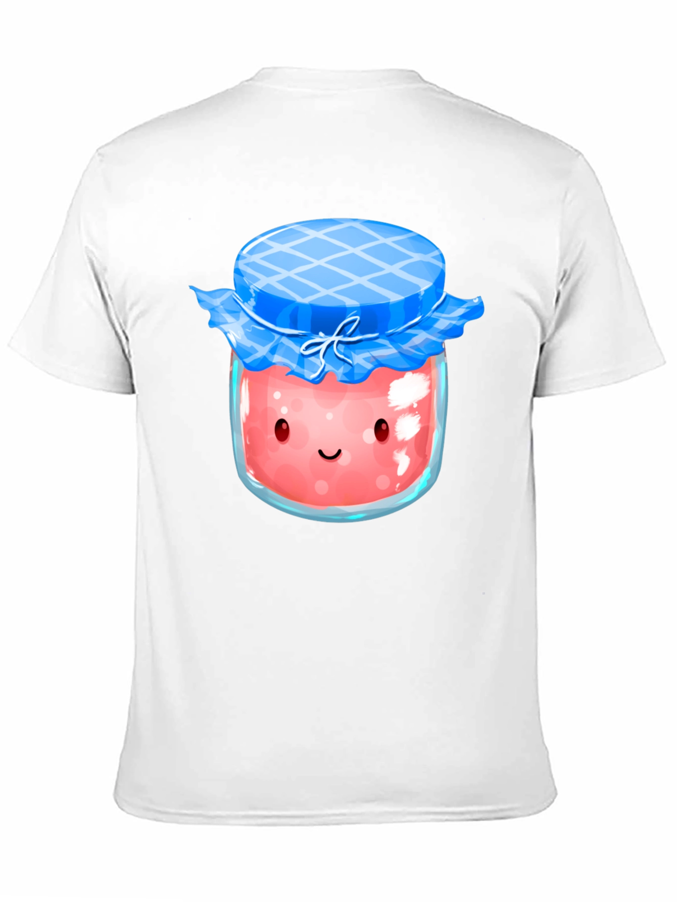 Cute Kawaii Strawberry Jam Jar Graphic T-Shirt