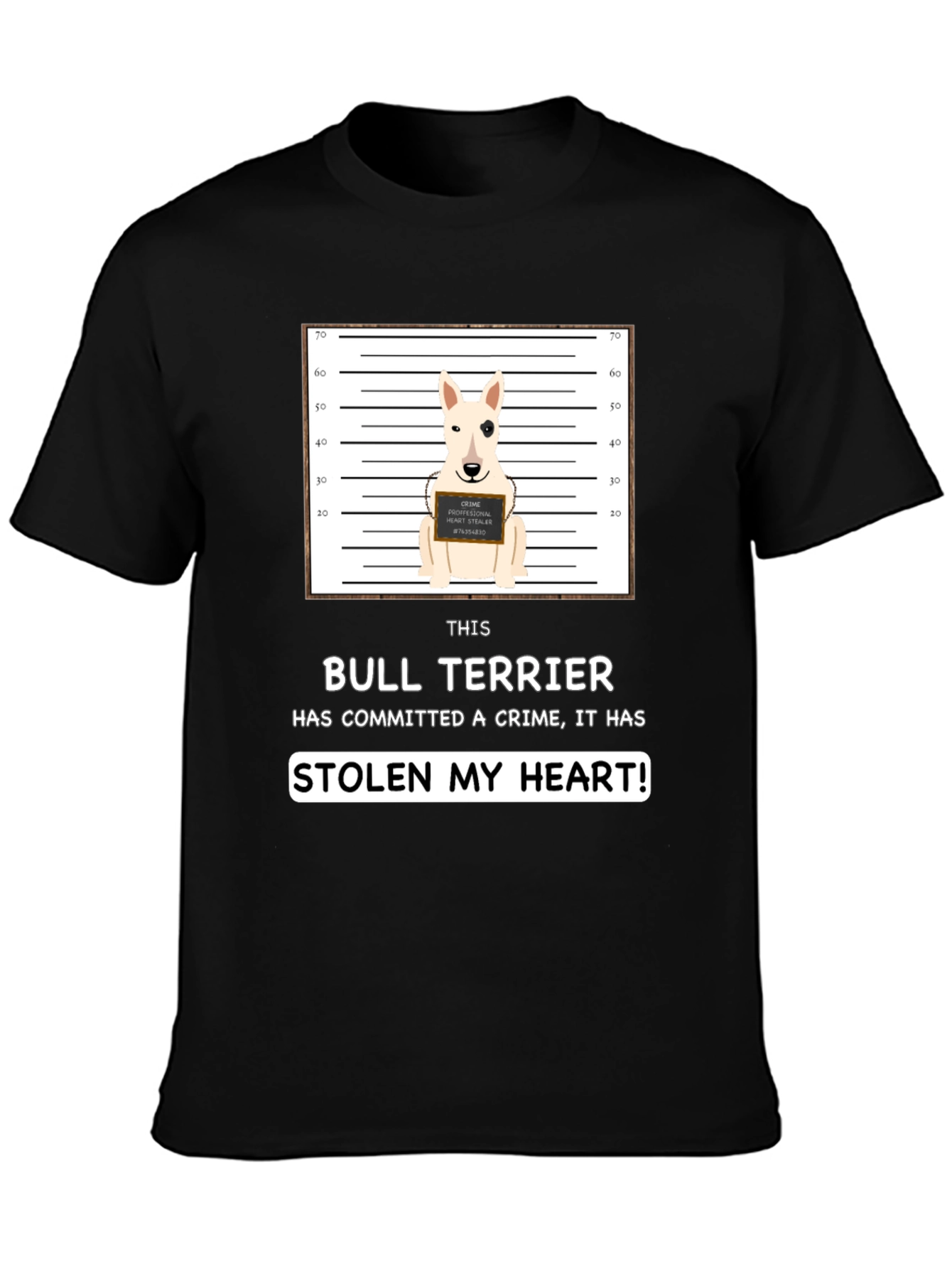 Bull Terrier Stole My Heart T-Shirt