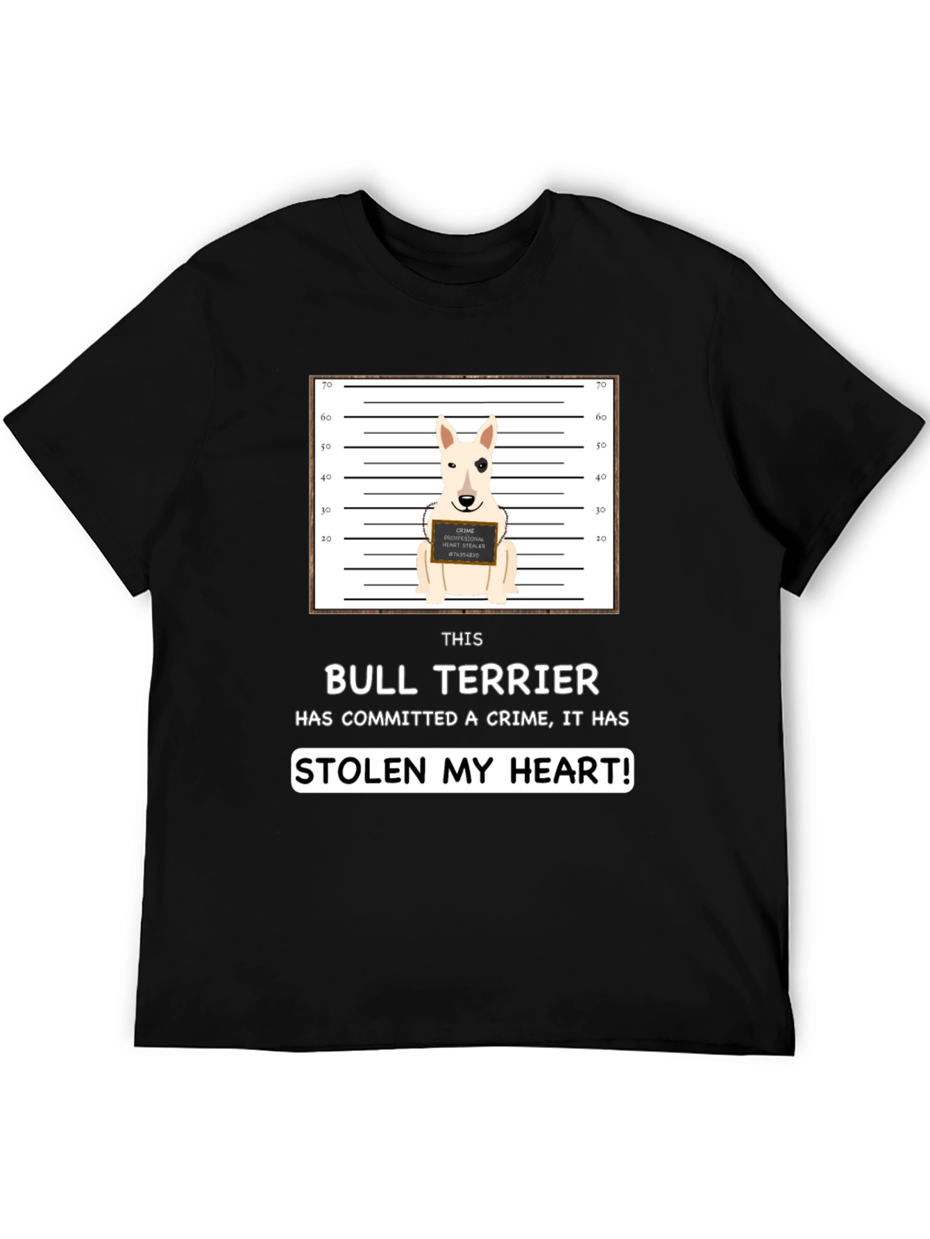 Bull Terrier Stole My Heart T-Shirt