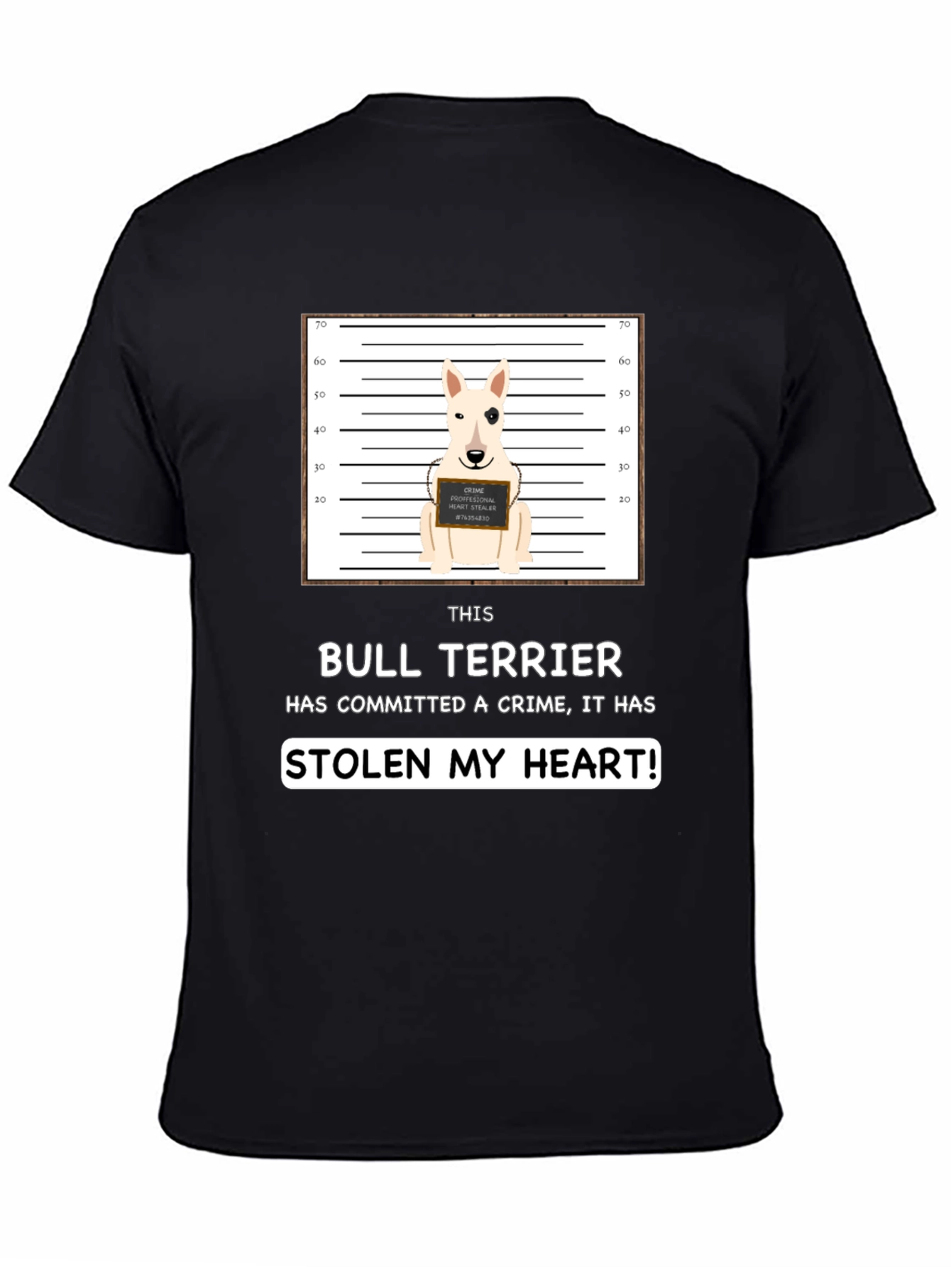 Bull Terrier Stole My Heart T-Shirt