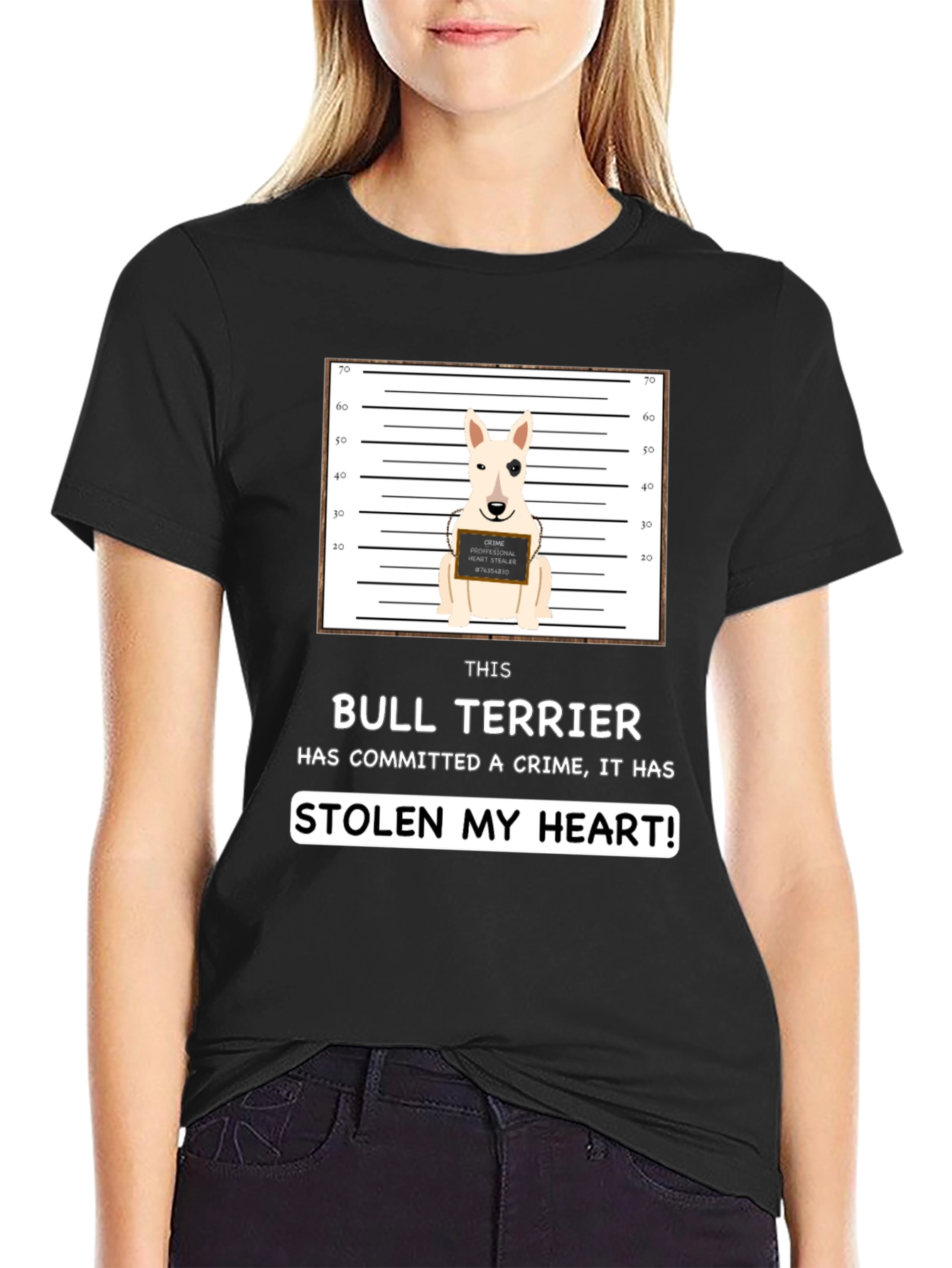Bull Terrier Stole My Heart T-Shirt