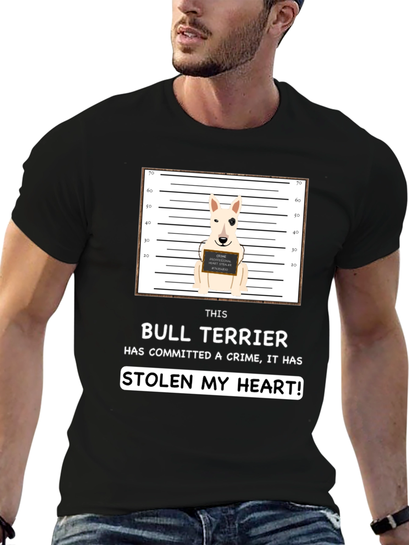 Bull Terrier Stole My Heart T-Shirt