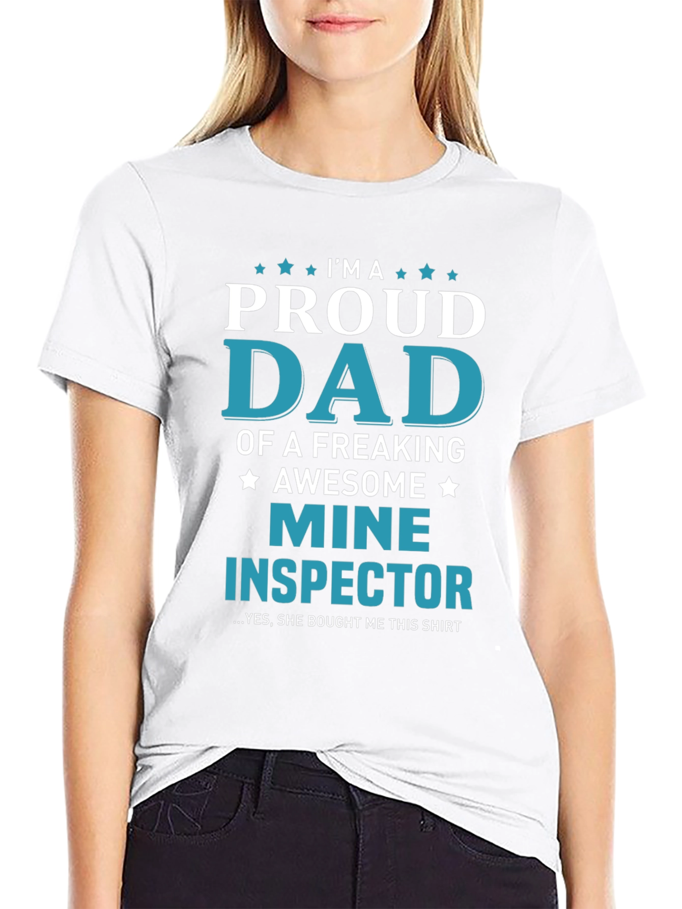 Proud Dad of a Mine Inspector T-Shirt