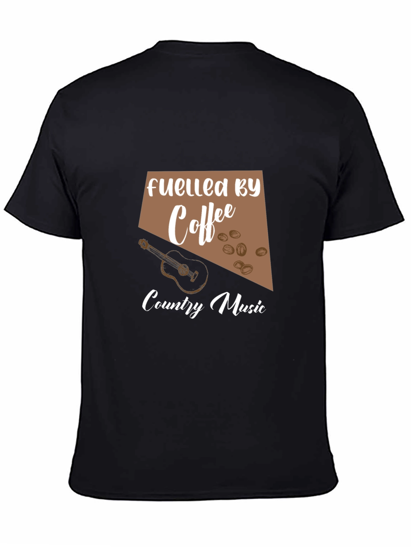 Coffee & Country Music T-Shirt - Black