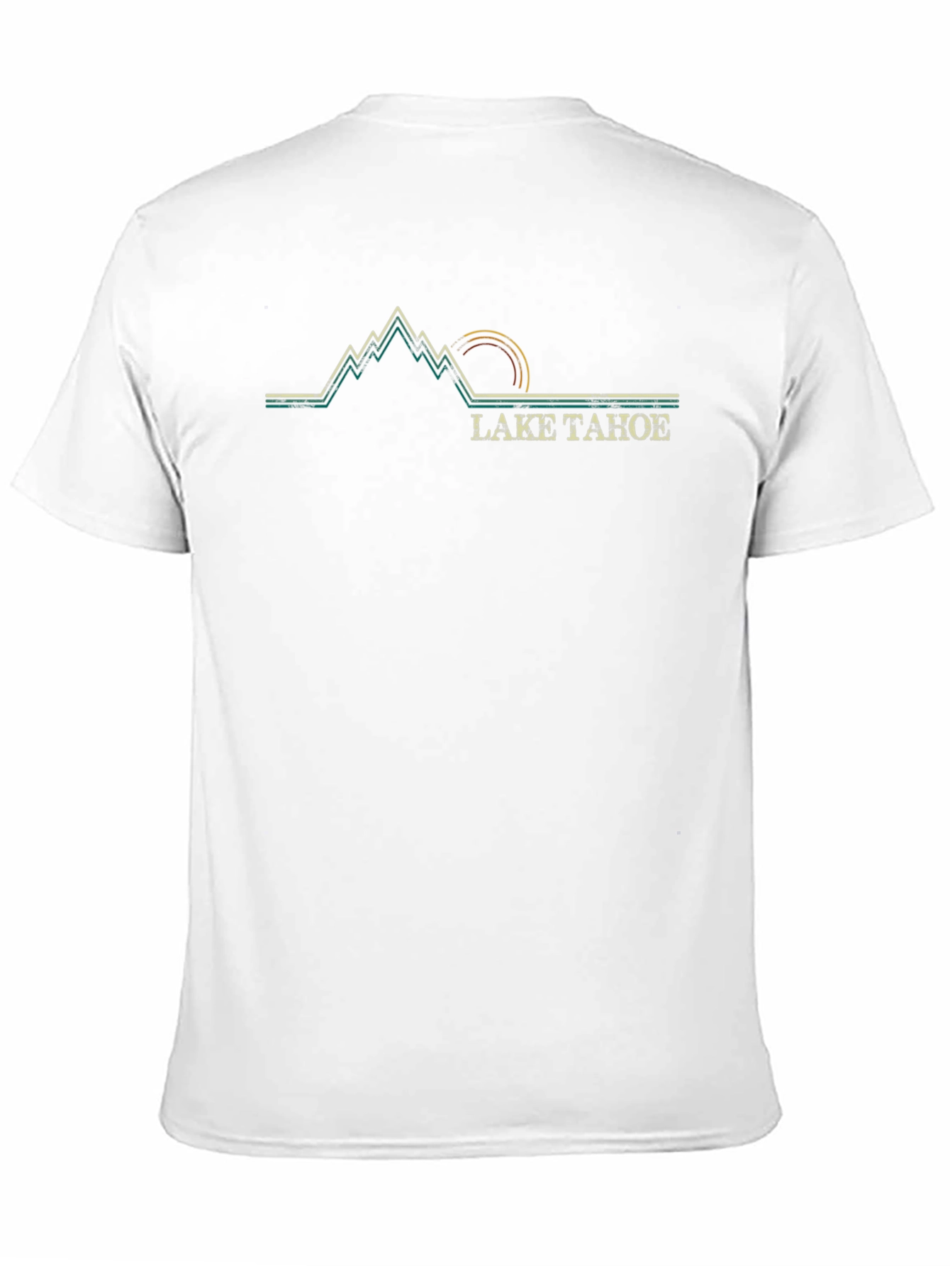 Lake Tahoe Mountain Graphic T-Shirt