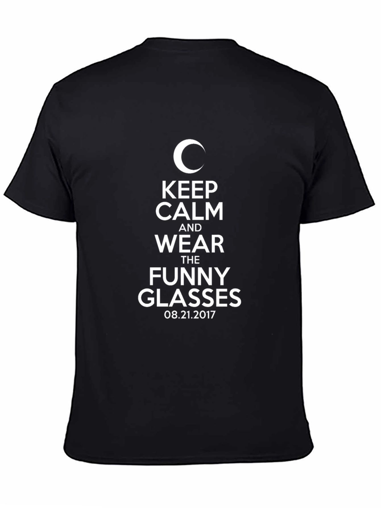 Keep Calm Funny Glasses T-Shirt