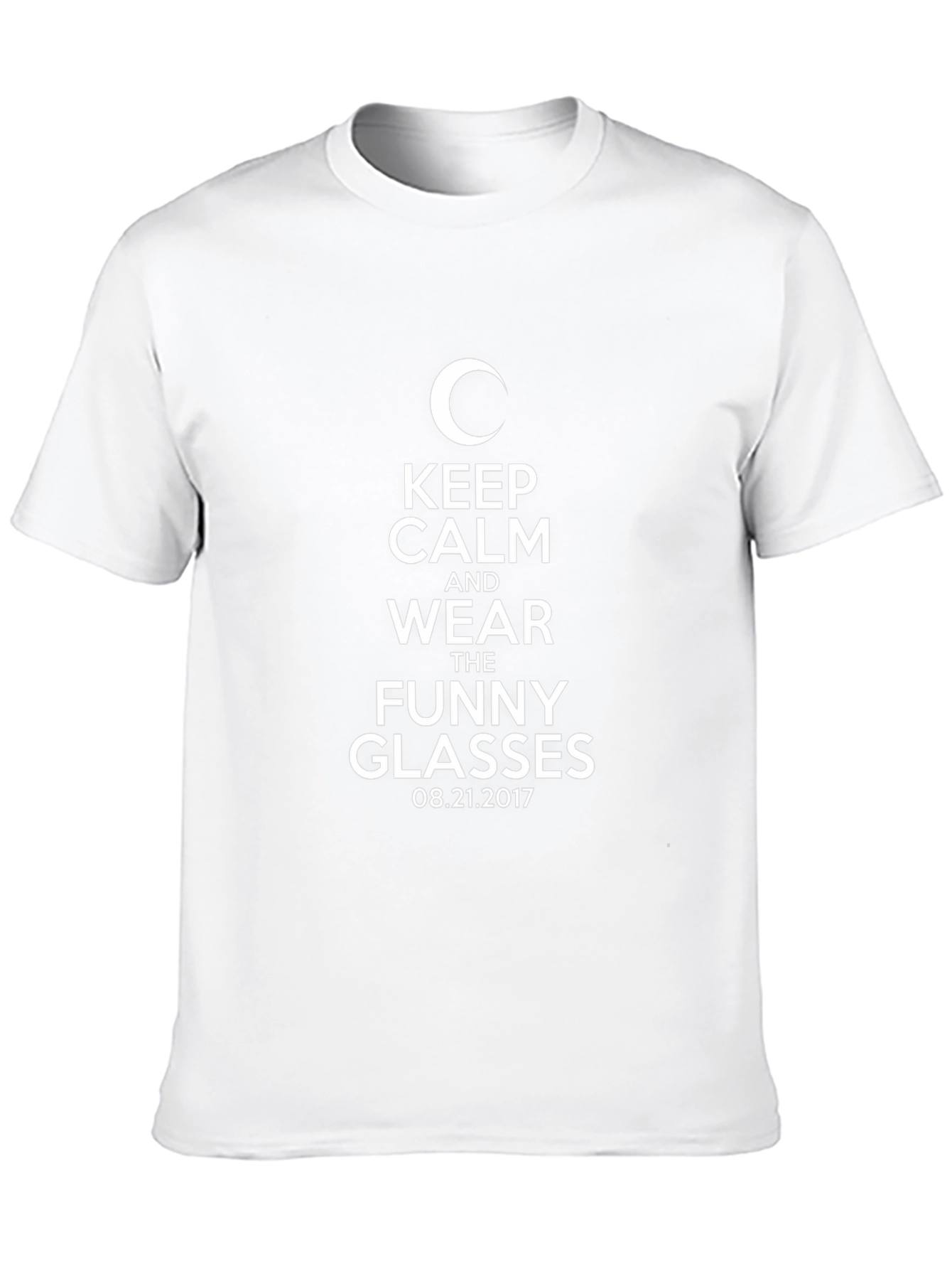 Keep Calm Funny Glasses T-Shirt