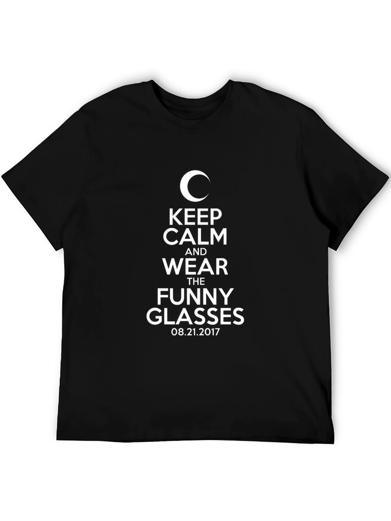 Keep Calm Funny Glasses T-Shirt