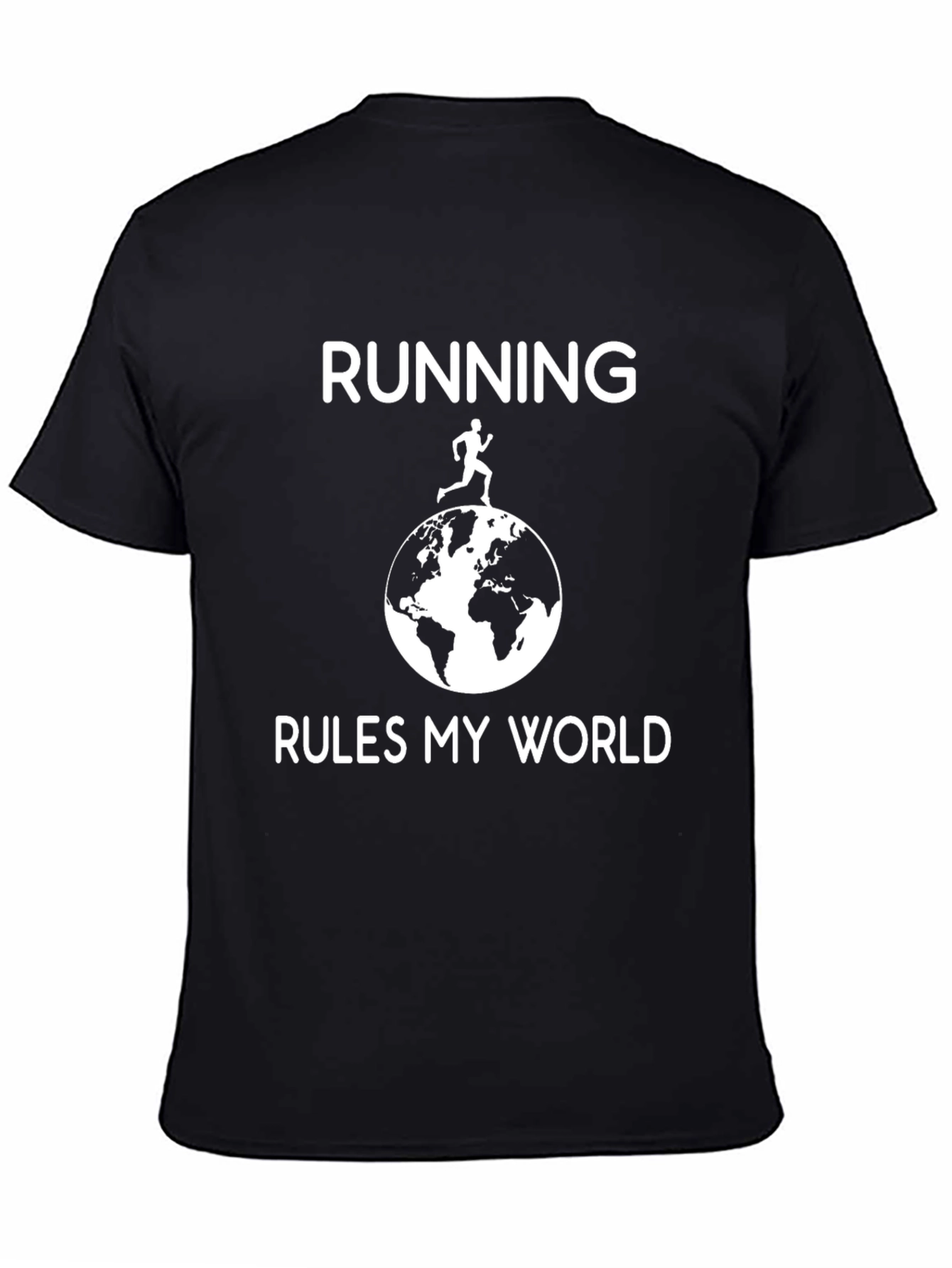 Running Rules My World Graphic T-Shirt