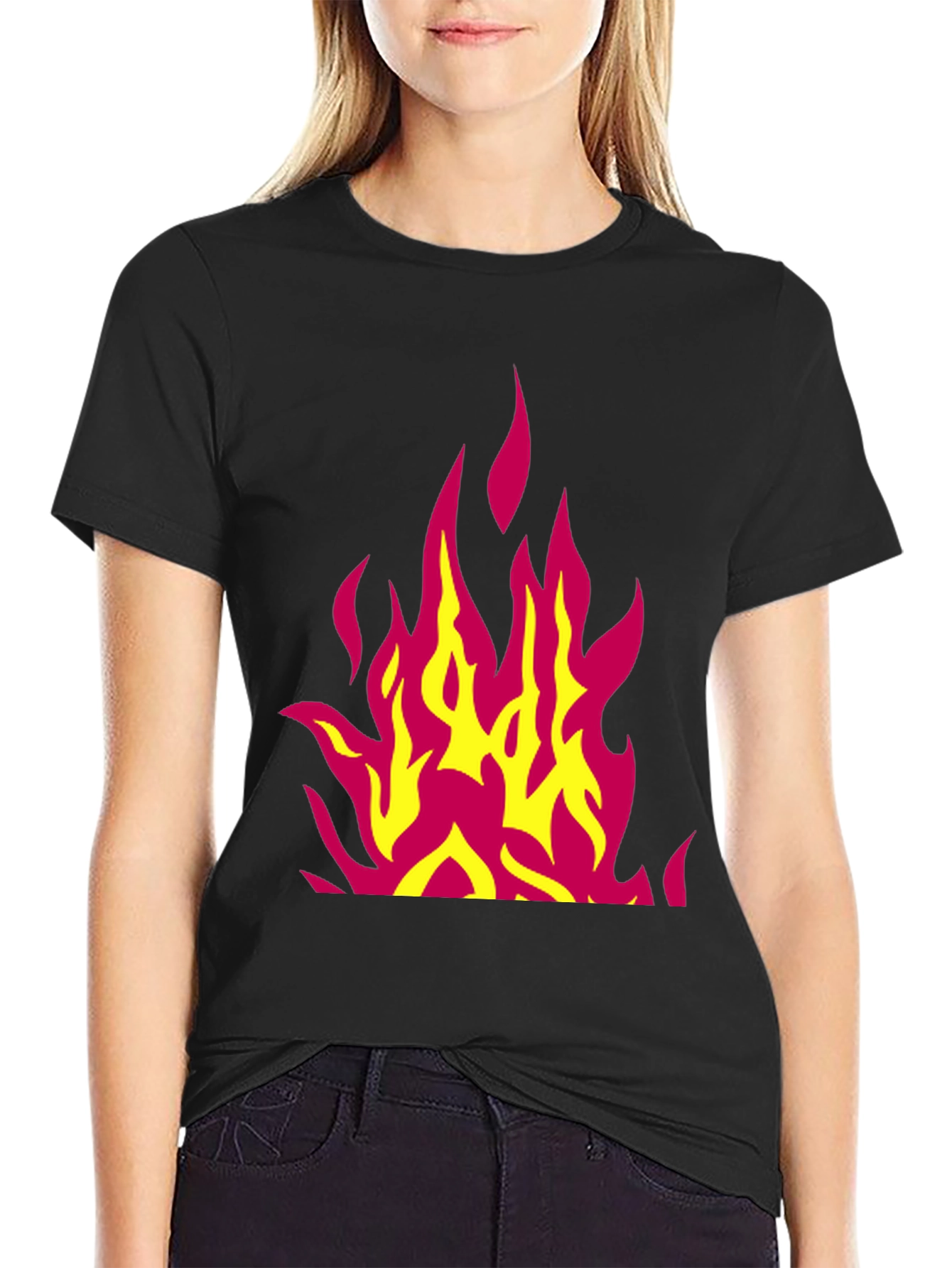 Flaming Hot Graphic T-Shirt