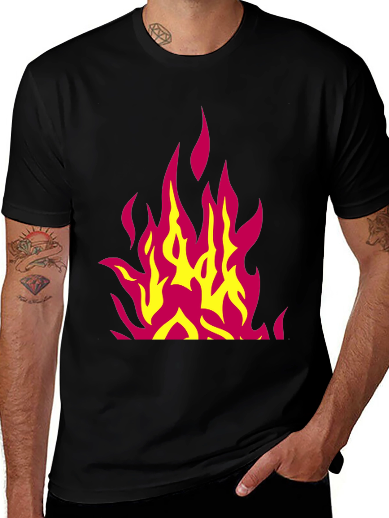 Flaming Hot Graphic T-Shirt