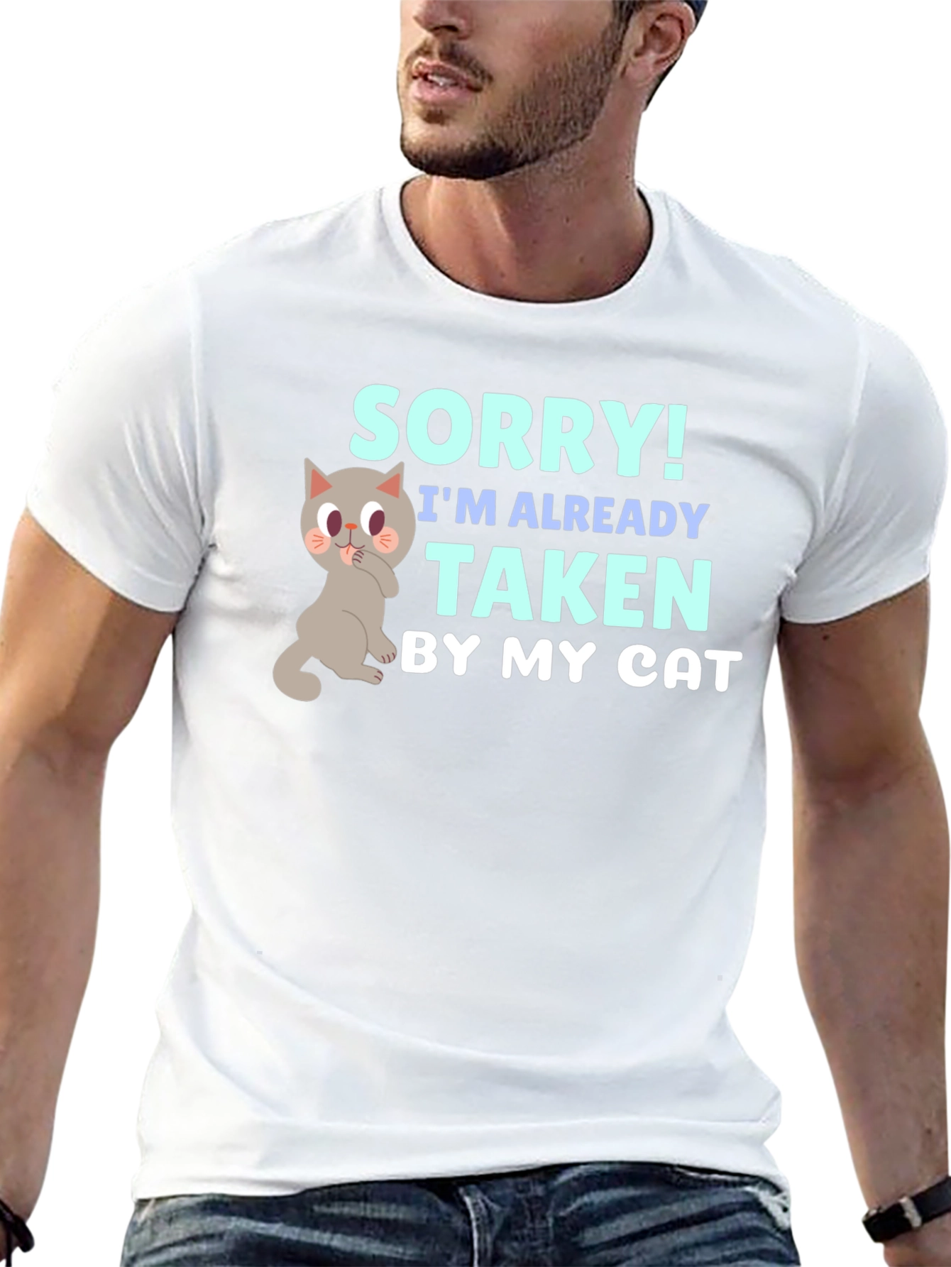 Sorry Im Already Taken By My Cat T-Shirt