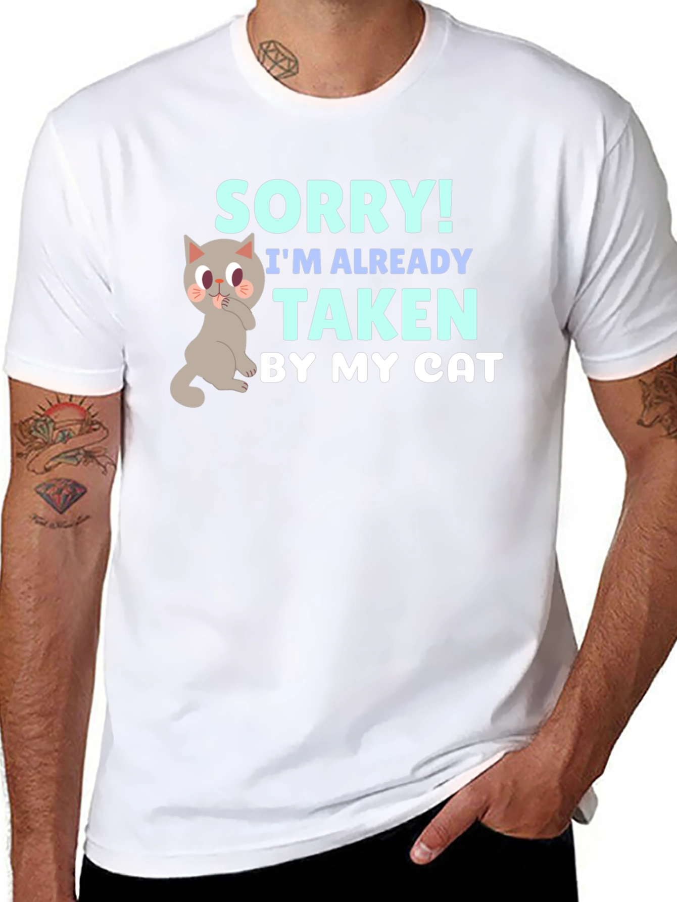 Sorry Im Already Taken By My Cat T-Shirt