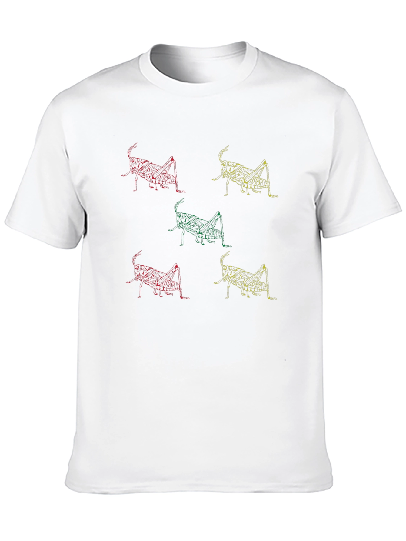 Grasshopper Graphic Print T-Shirt