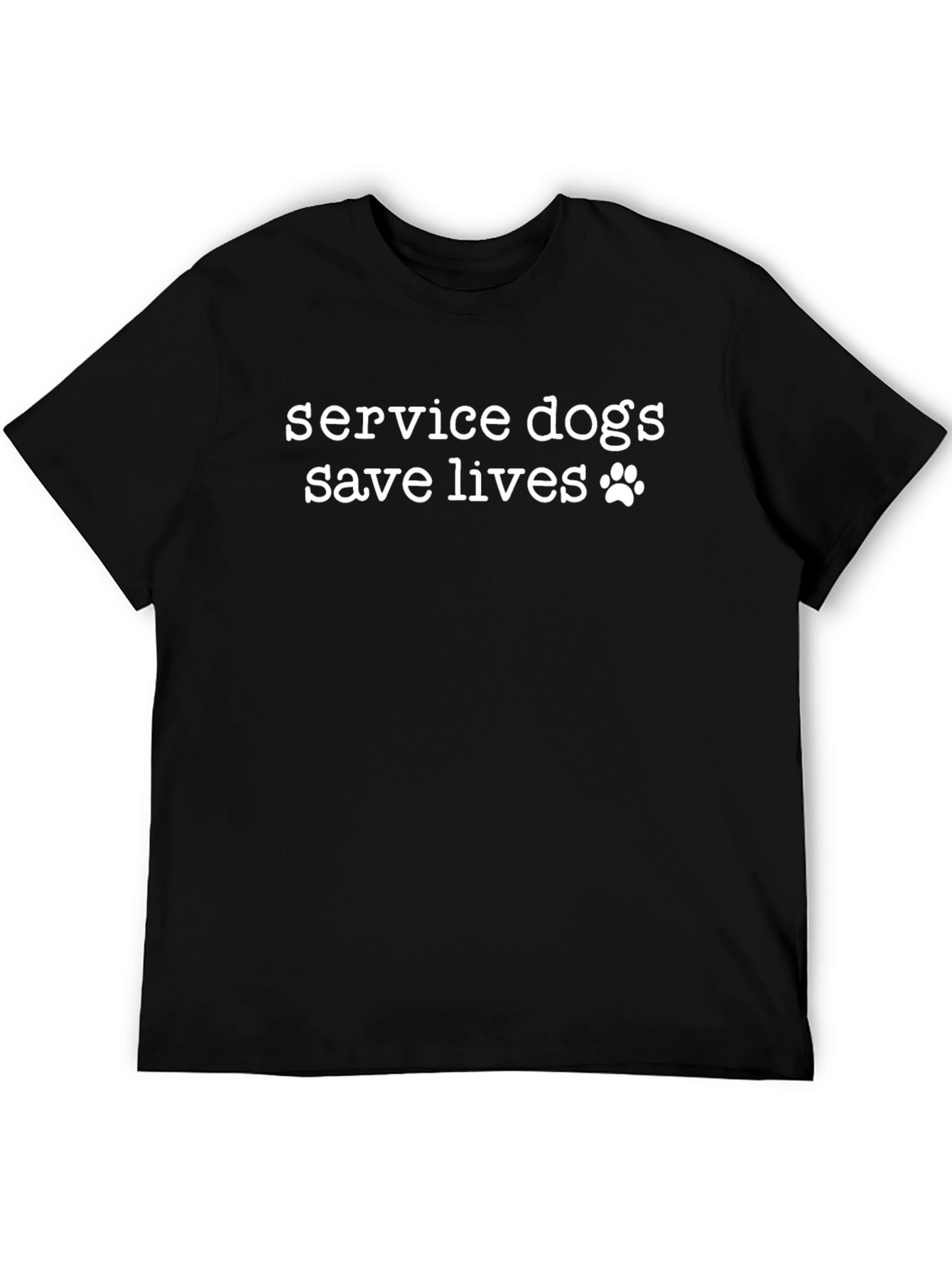 Service Dogs Save Lives Graphic Tee