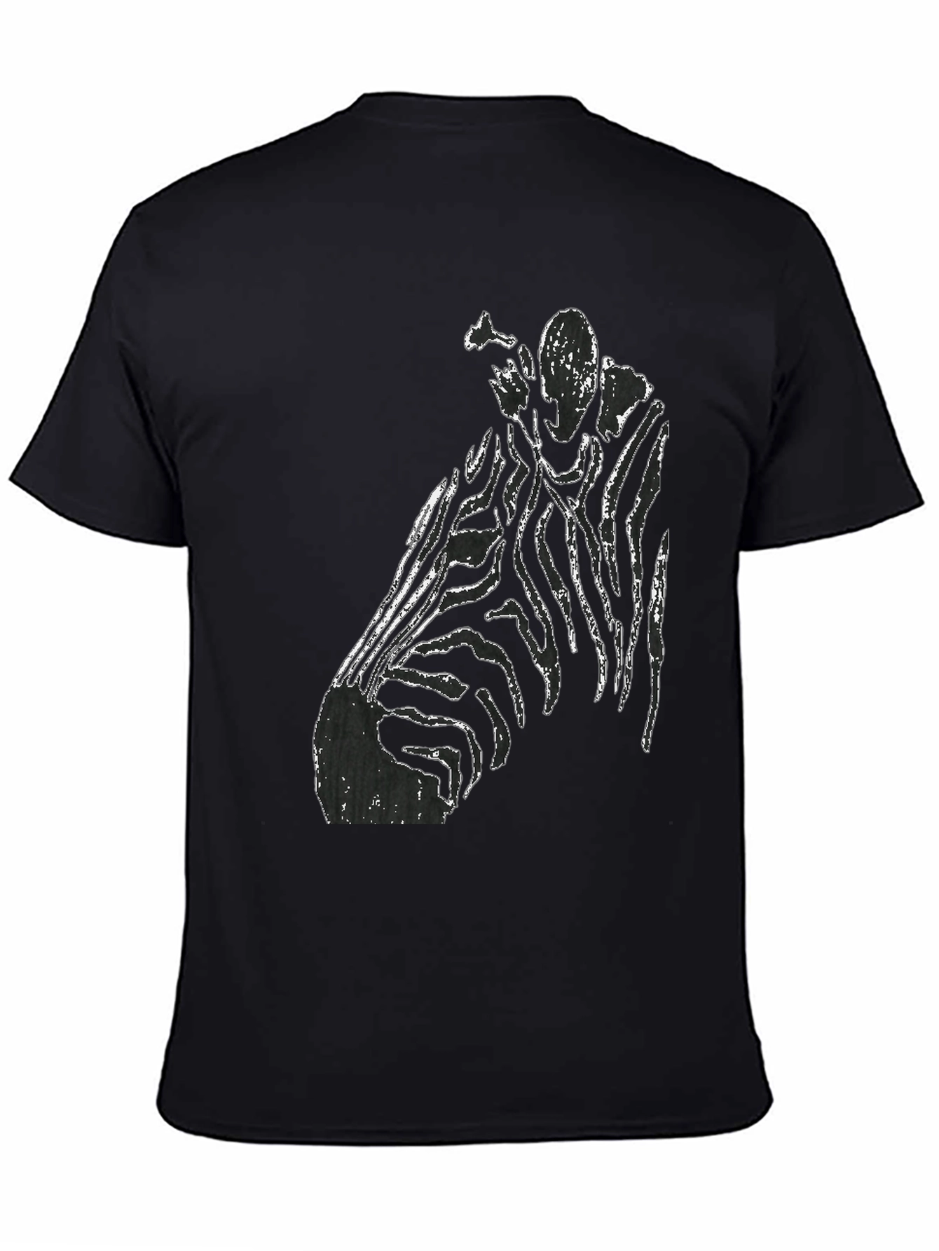 Unique Graphic Black T-Shirt