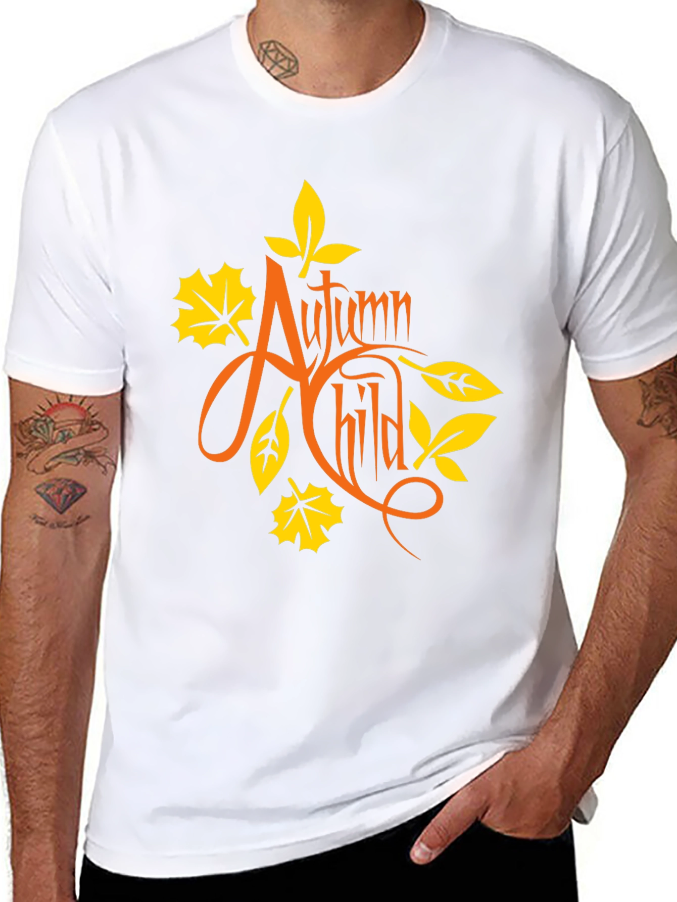 Autumn Child Graphic Tee - Fall Season