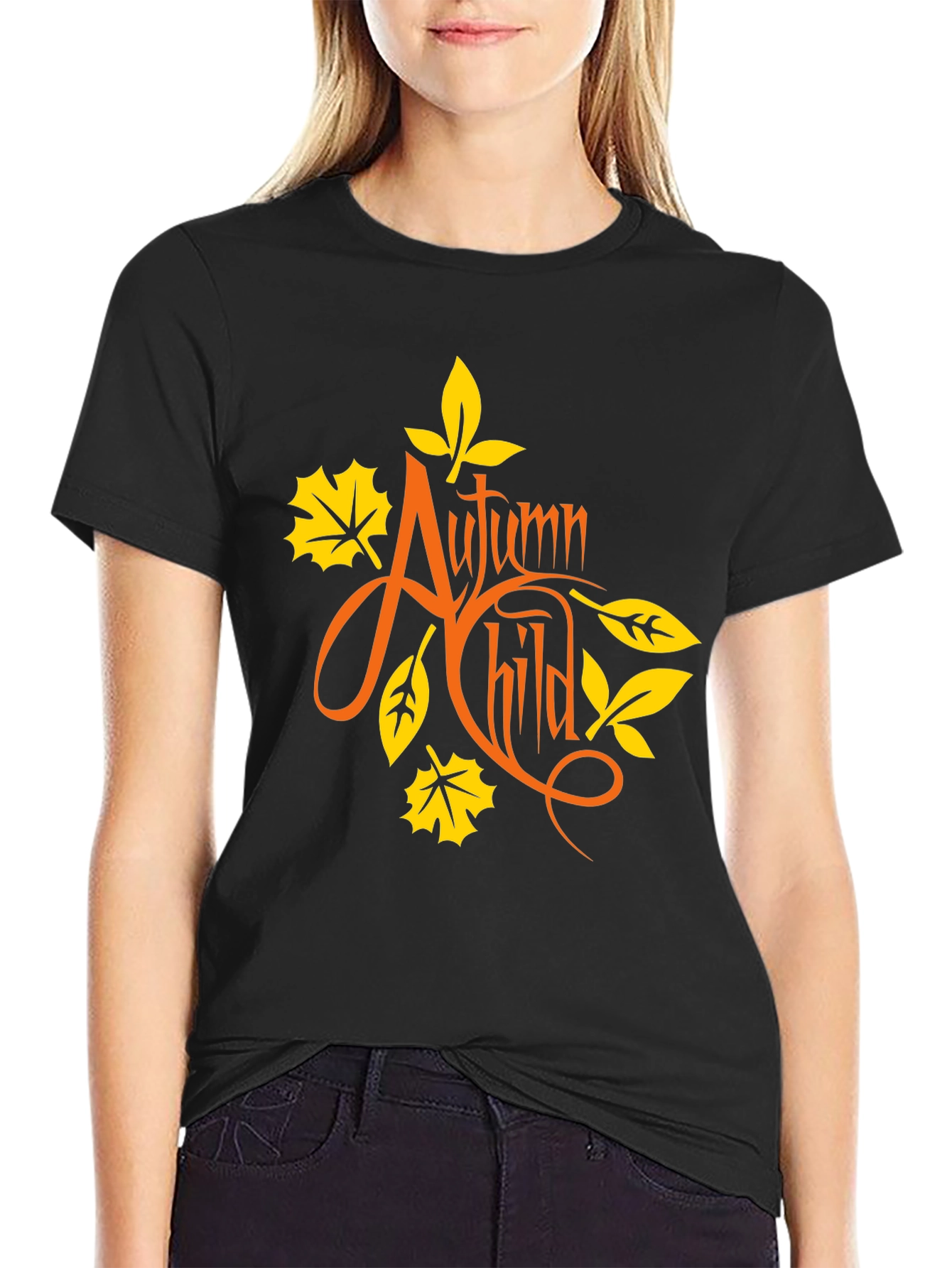 Autumn Child Graphic Tee - Fall Season