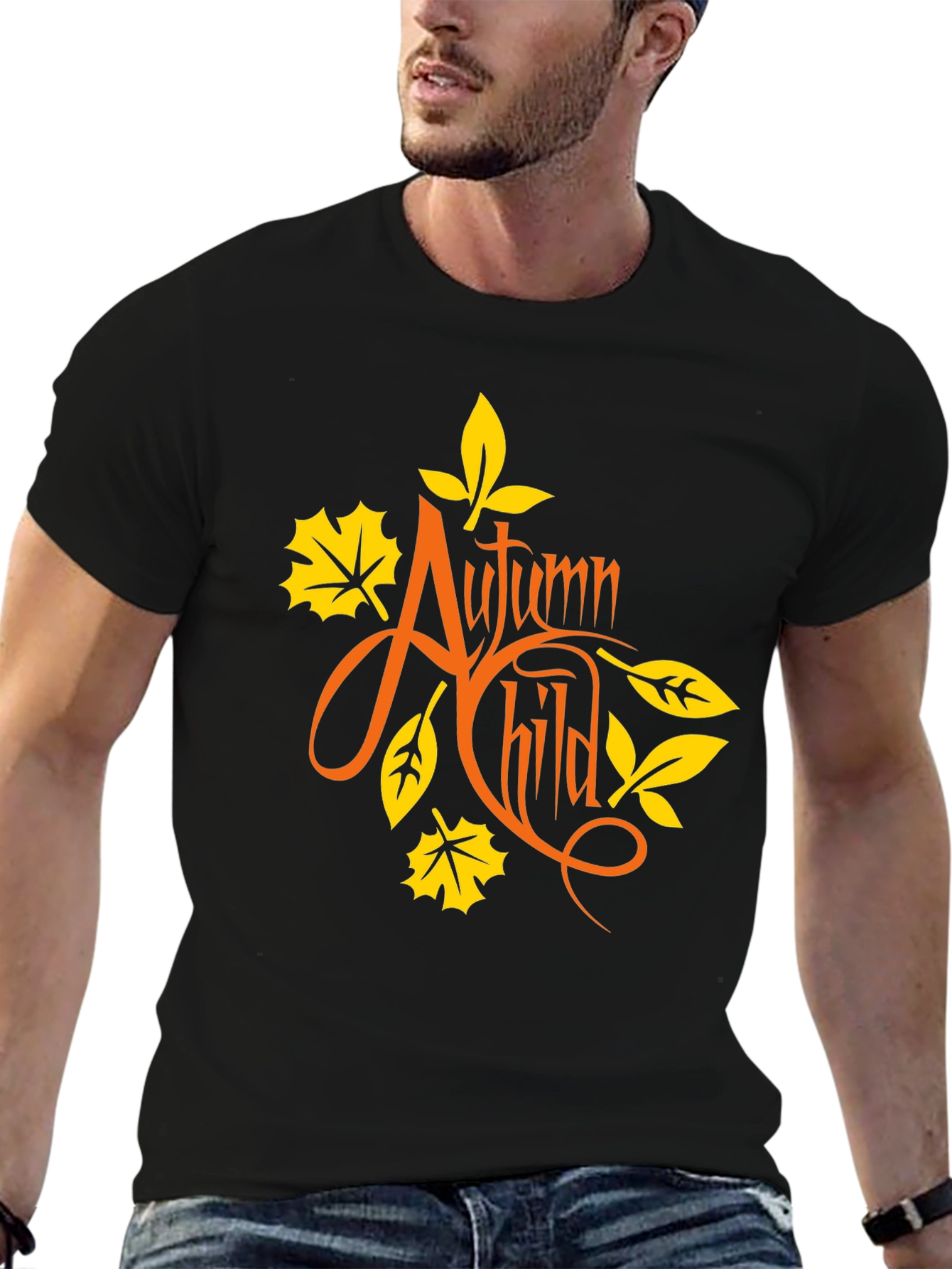 Autumn Child Graphic Tee - Fall Season