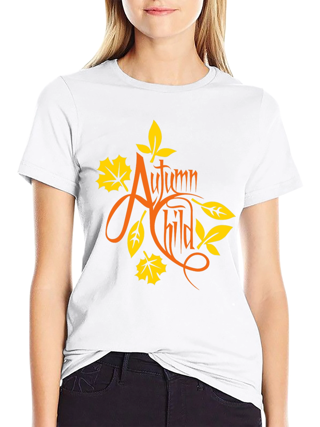 Autumn Child Graphic Tee - Fall Season