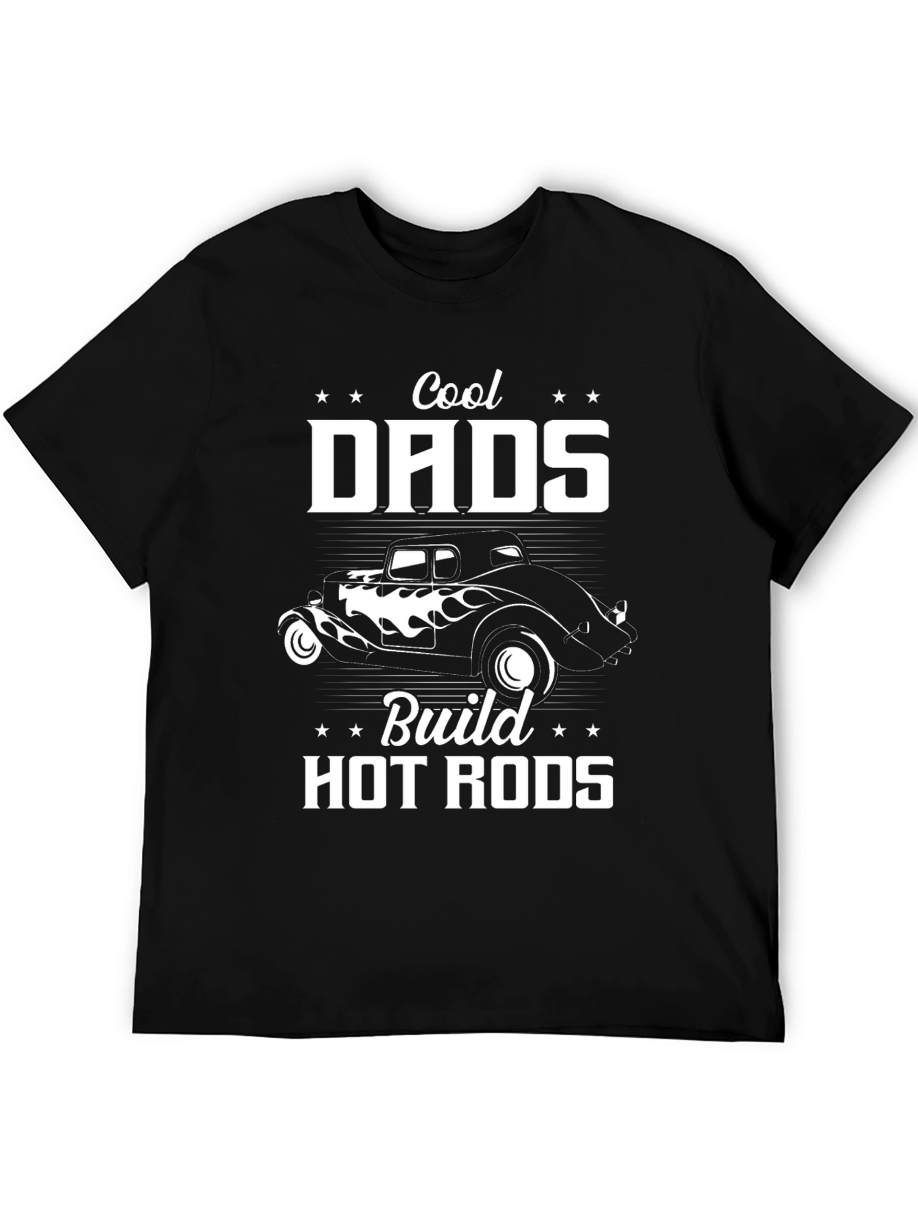 Cool Dads Build Hot Rods Graphic T-Shirt
