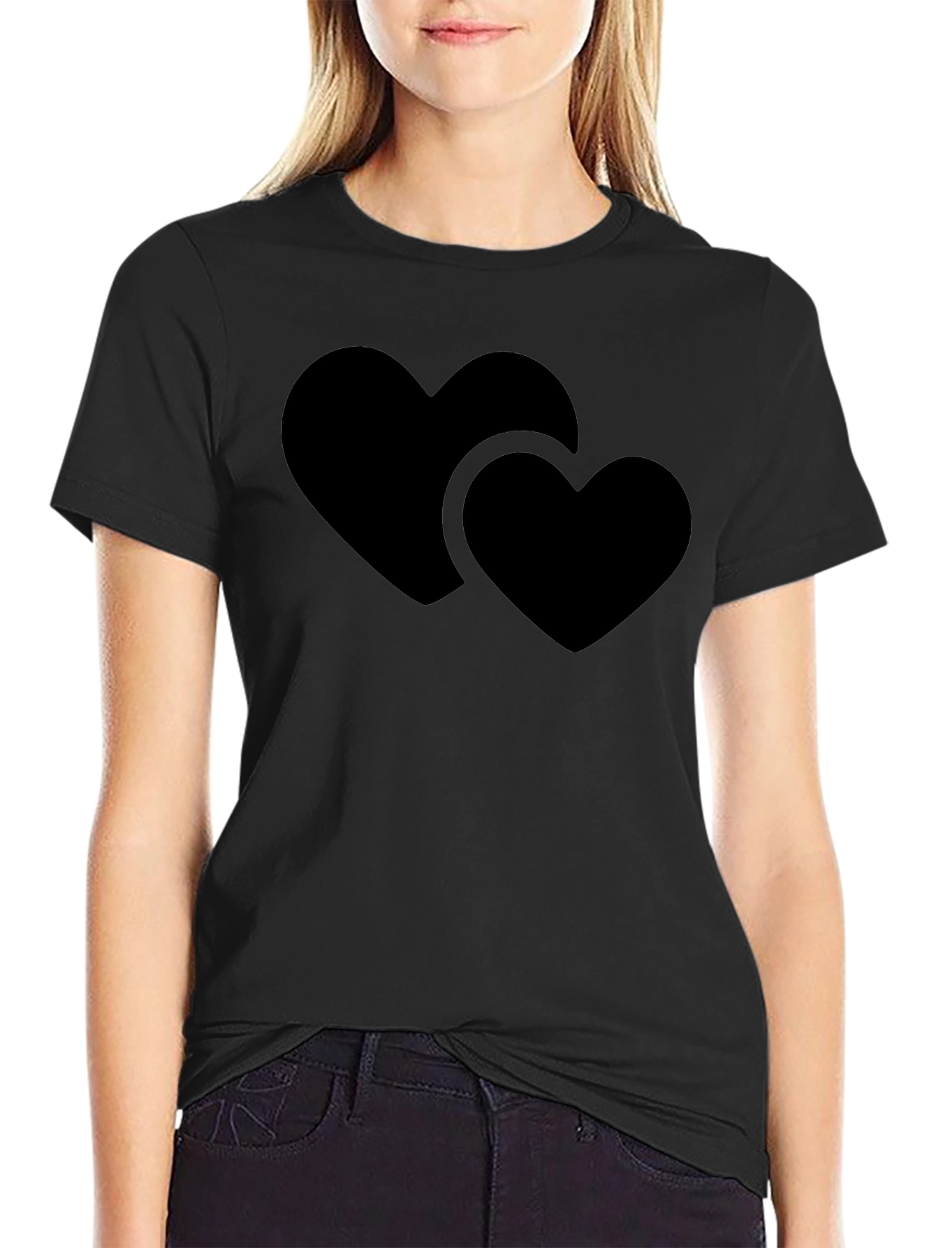 Black Heart Graphic T-Shirt