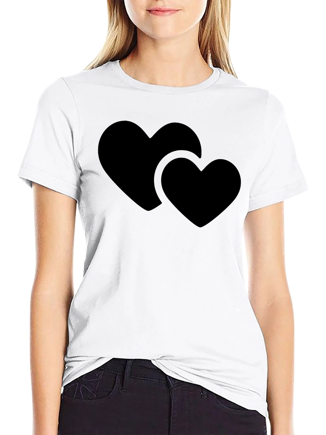 Black Heart Graphic T-Shirt
