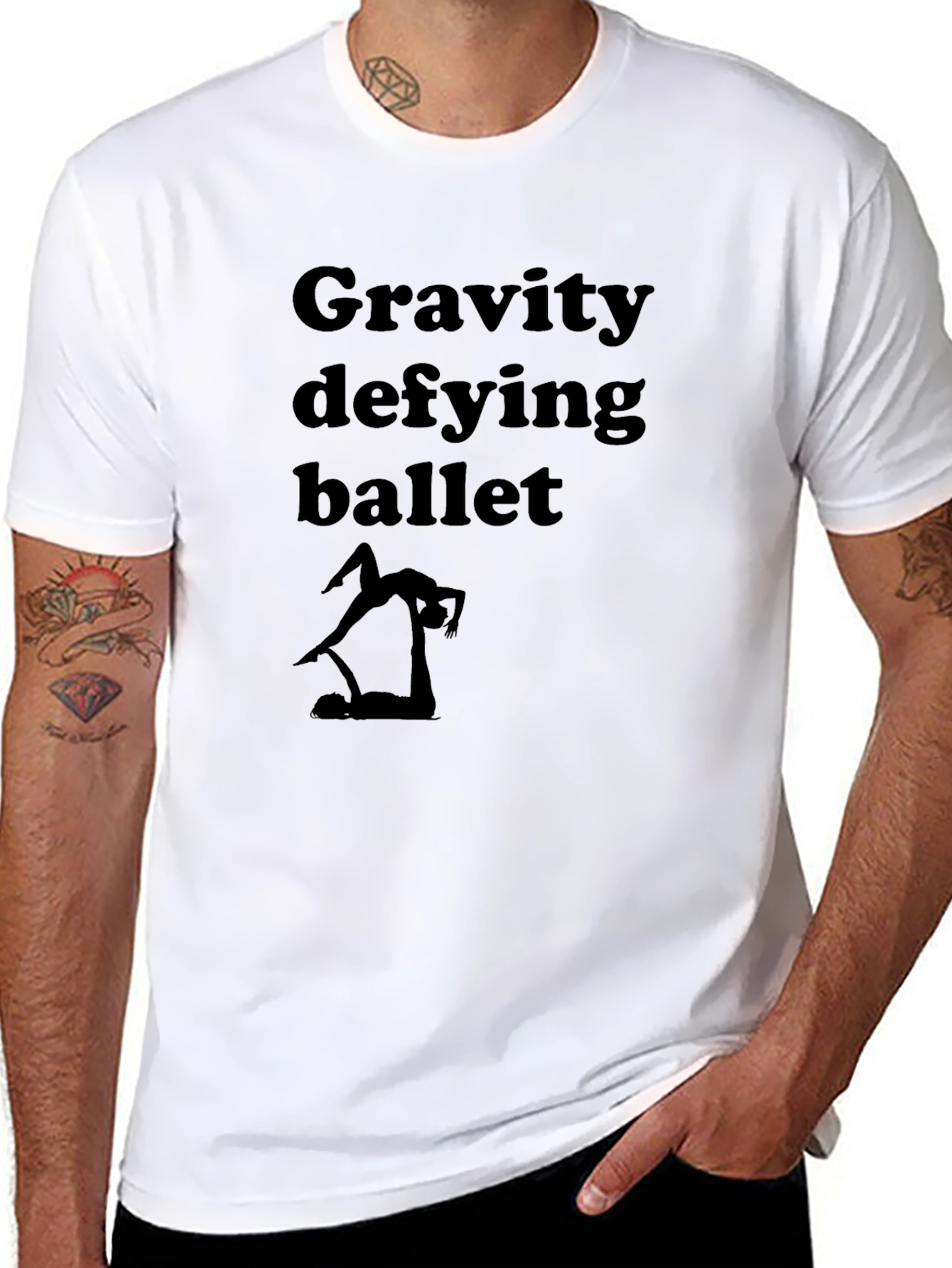 Gravity Defying Ballet T-Shirt