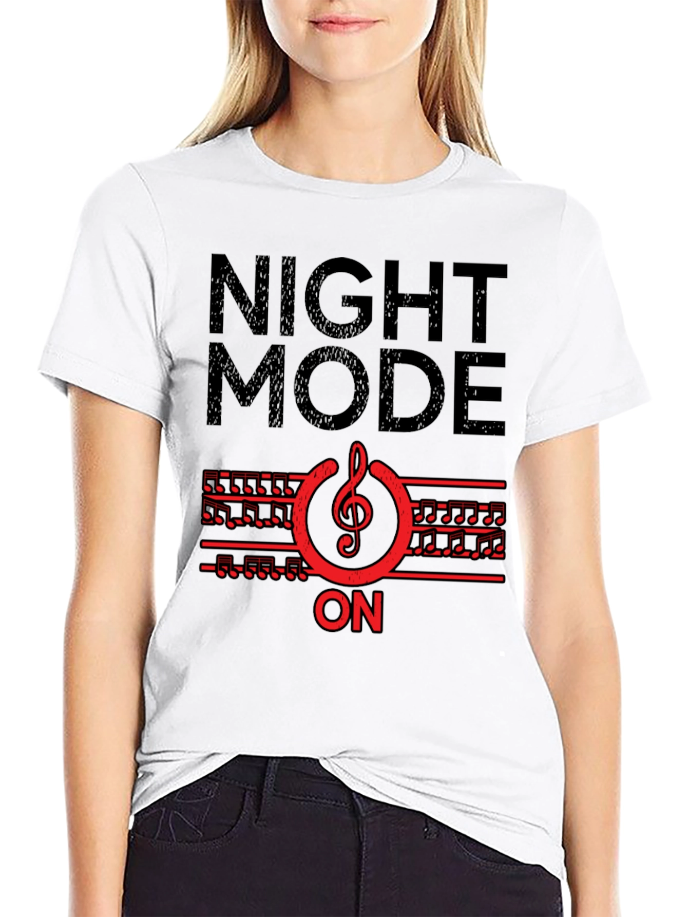 Night Mode On Music T-Shirt