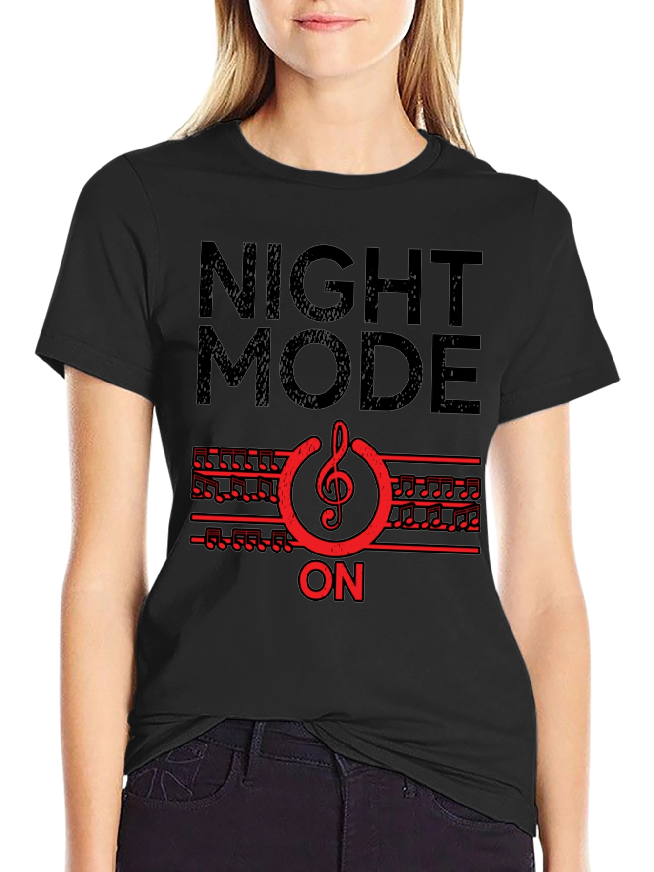 Night Mode On Music T-Shirt
