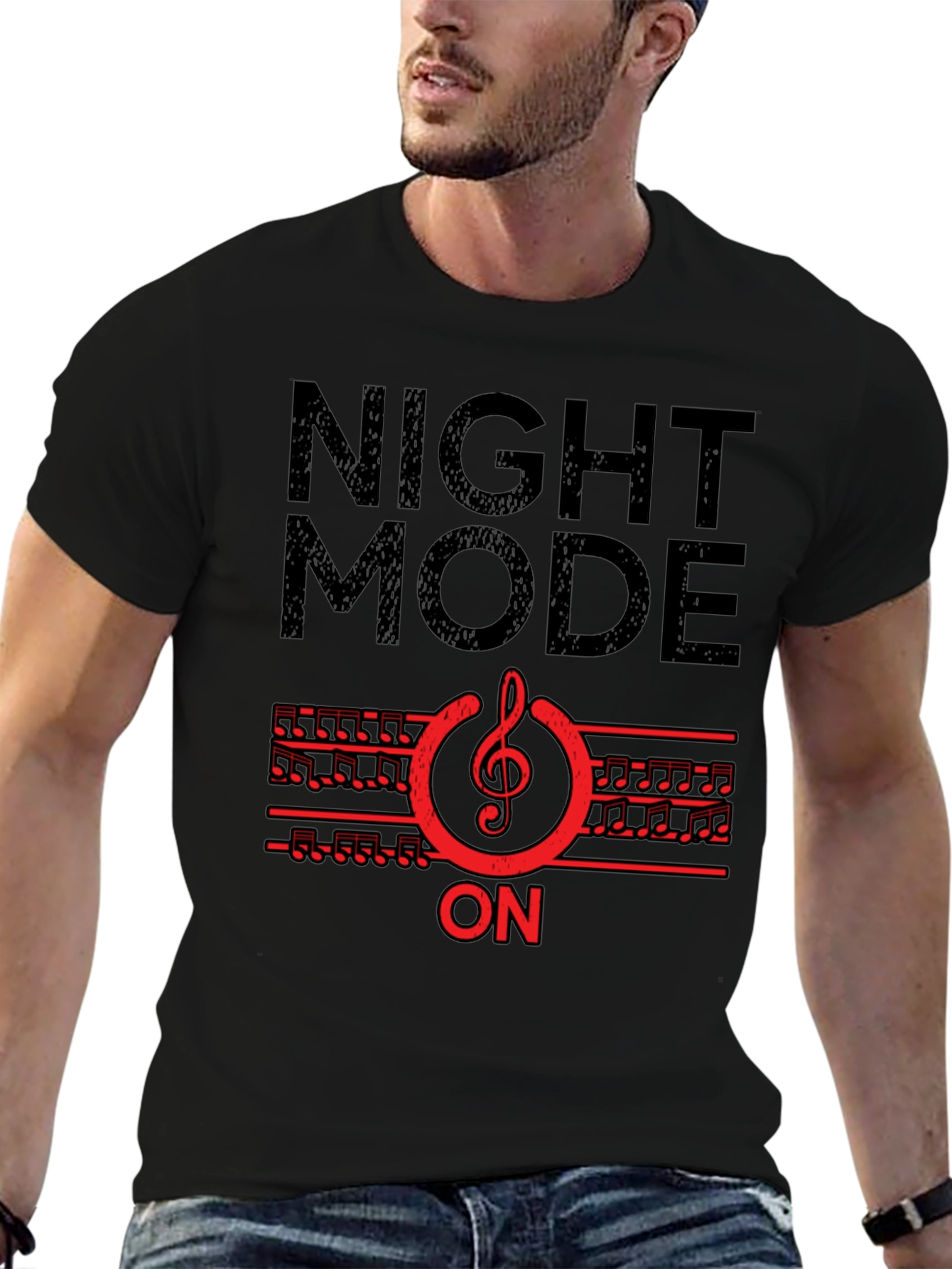 Night Mode On Music T-Shirt