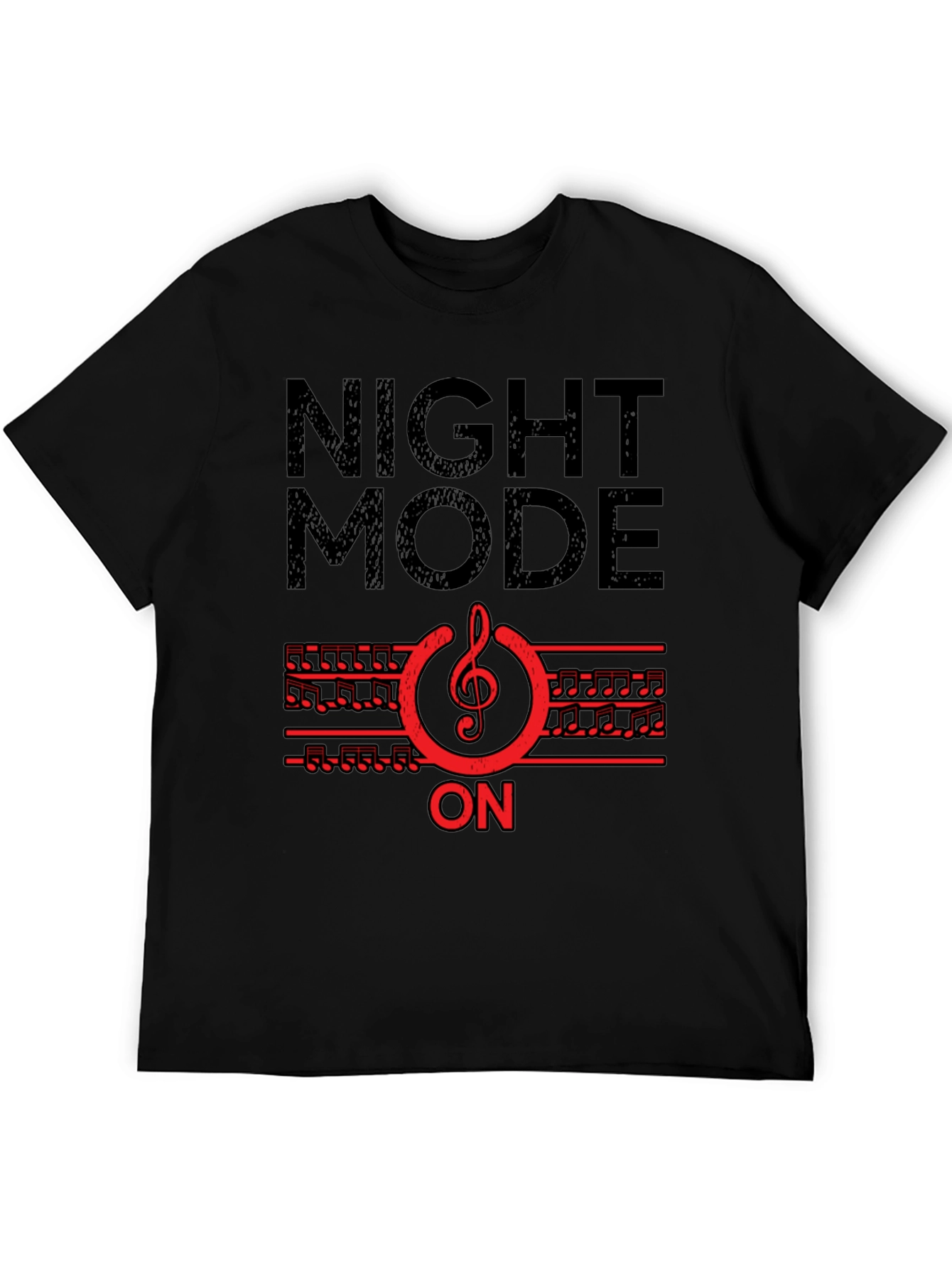 Night Mode On Music T-Shirt